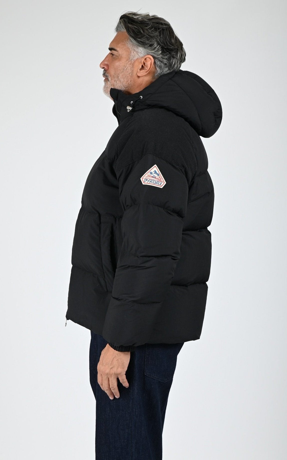 Doudoune à capuche Retro Sten noir 3