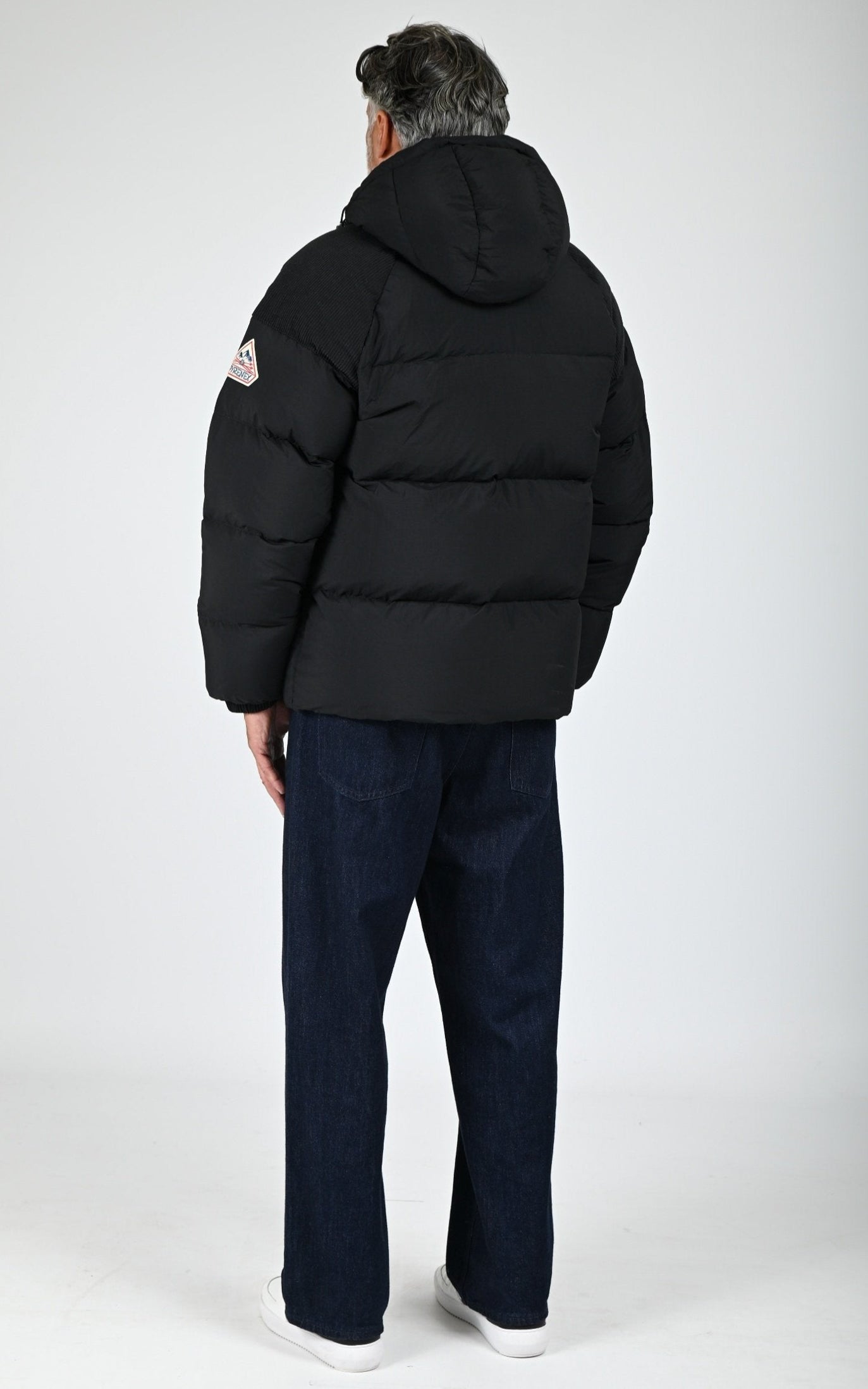 Doudoune à capuche Retro Sten noir 4