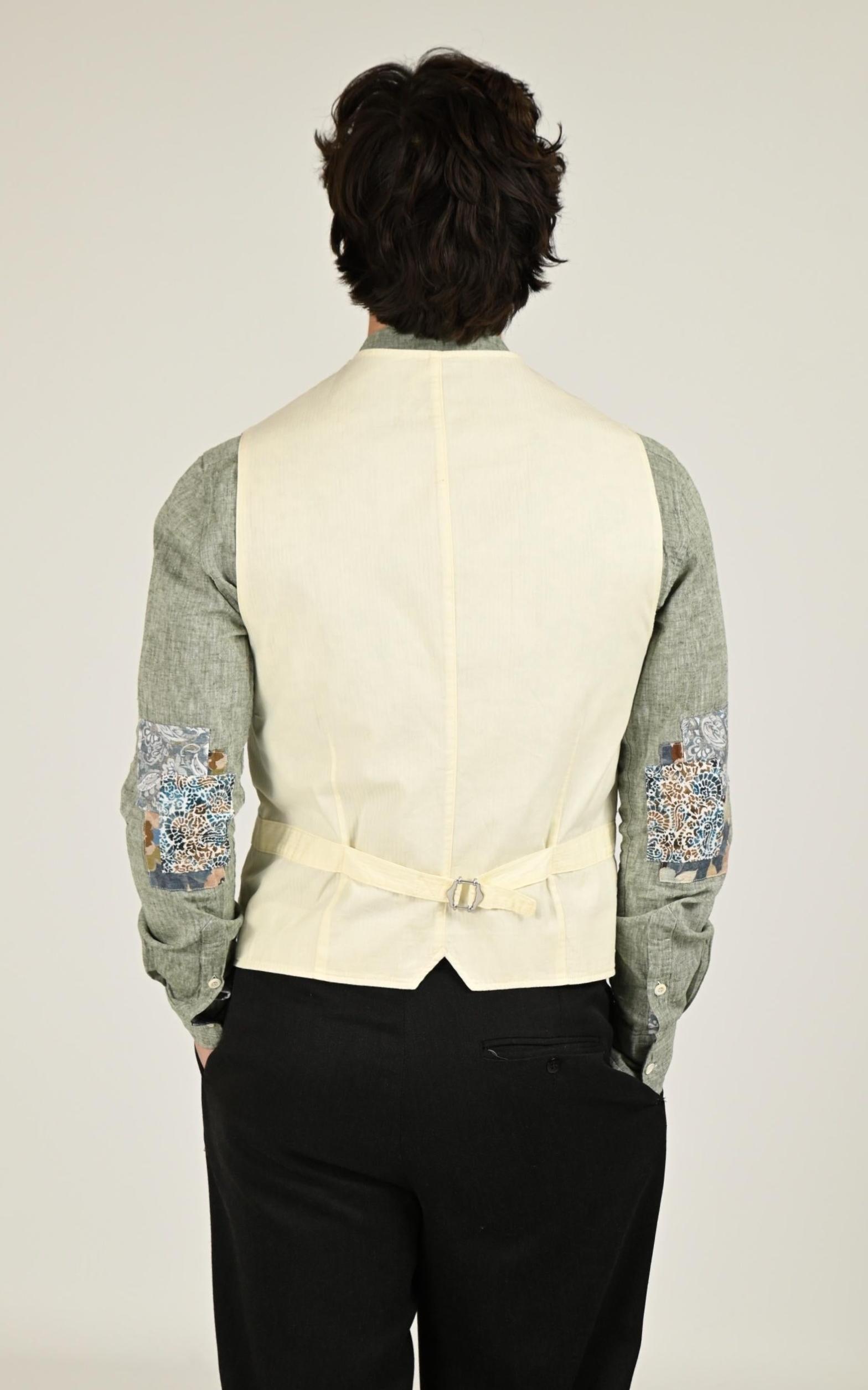 Gilet Textile Homme Bob, modèle Shop de couleur blu