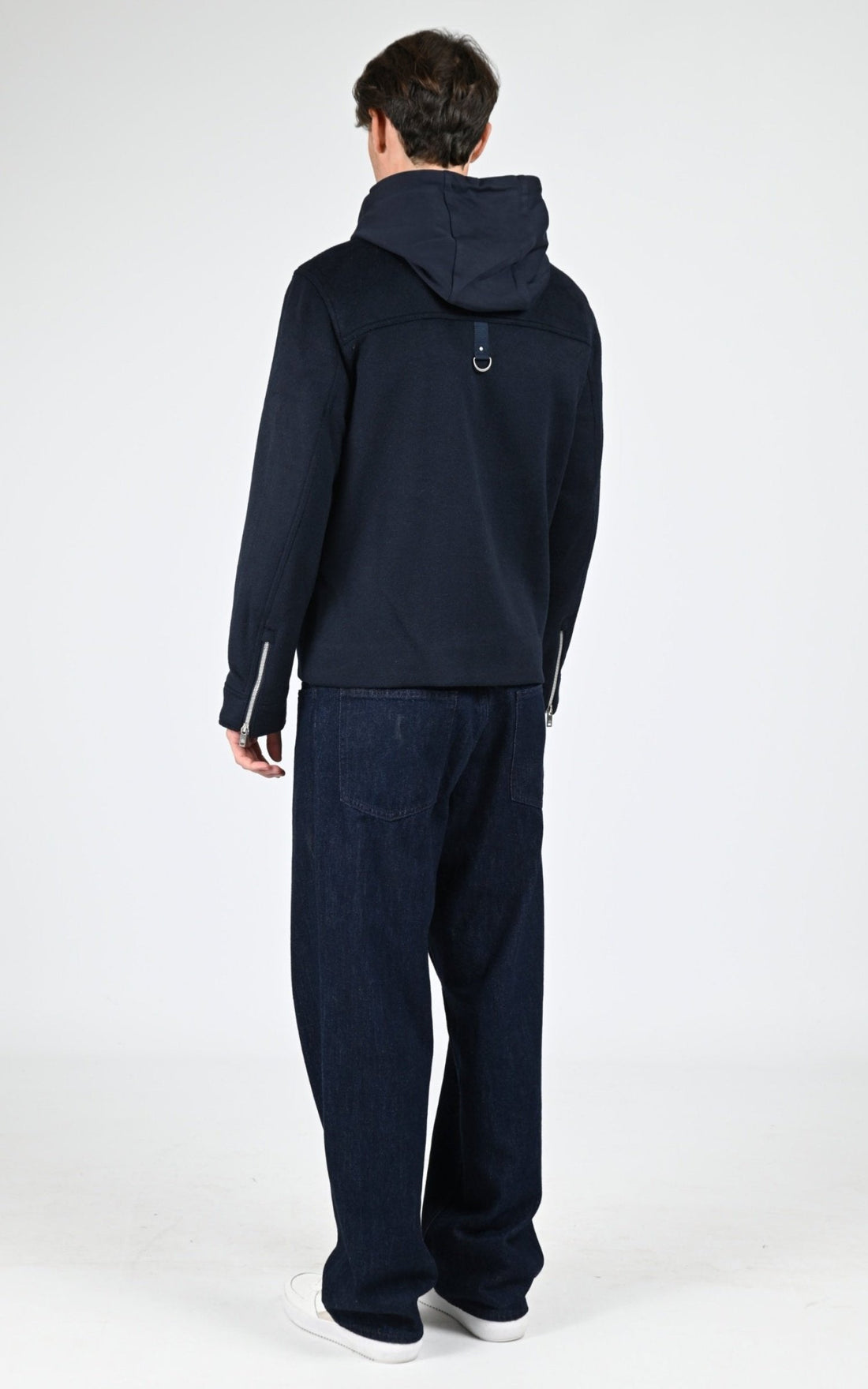 Veste Textile Homme Moose Knuckles, modèle Snowdown m35mw407 de couleur navy 833