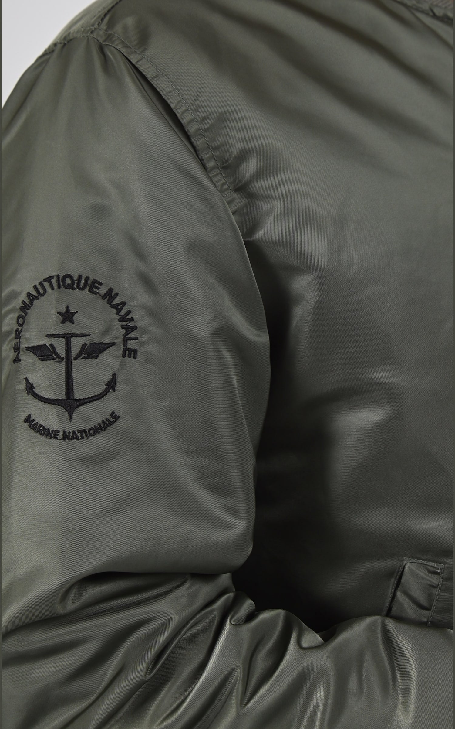 Blouson Textile Mixte Marine nationale, modèle Spirit mn 102518 de couleur kaki