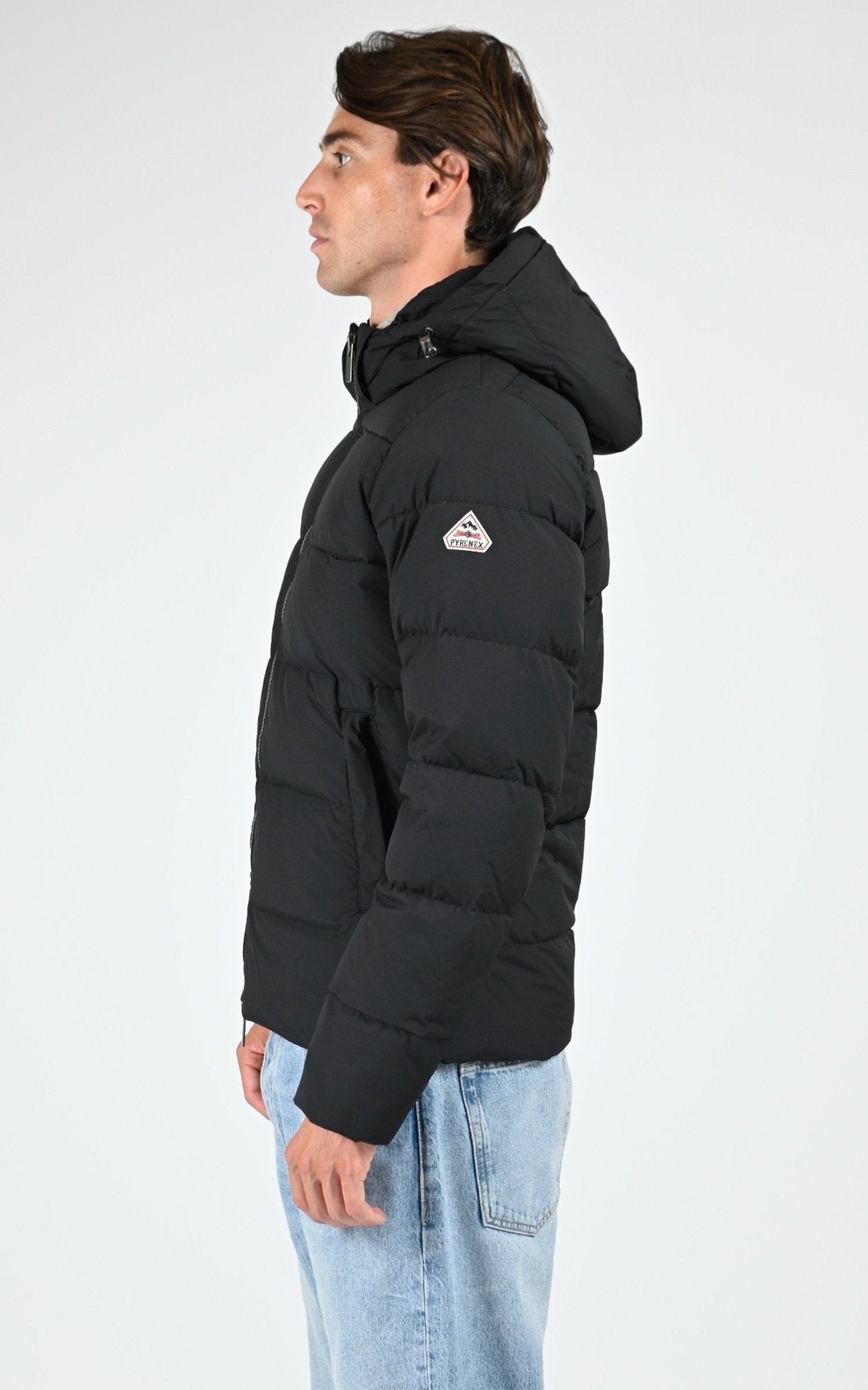 A "SPOUTNIC RIPSTOP" Noir Pyrenex Bl Doudoune Homme details photo