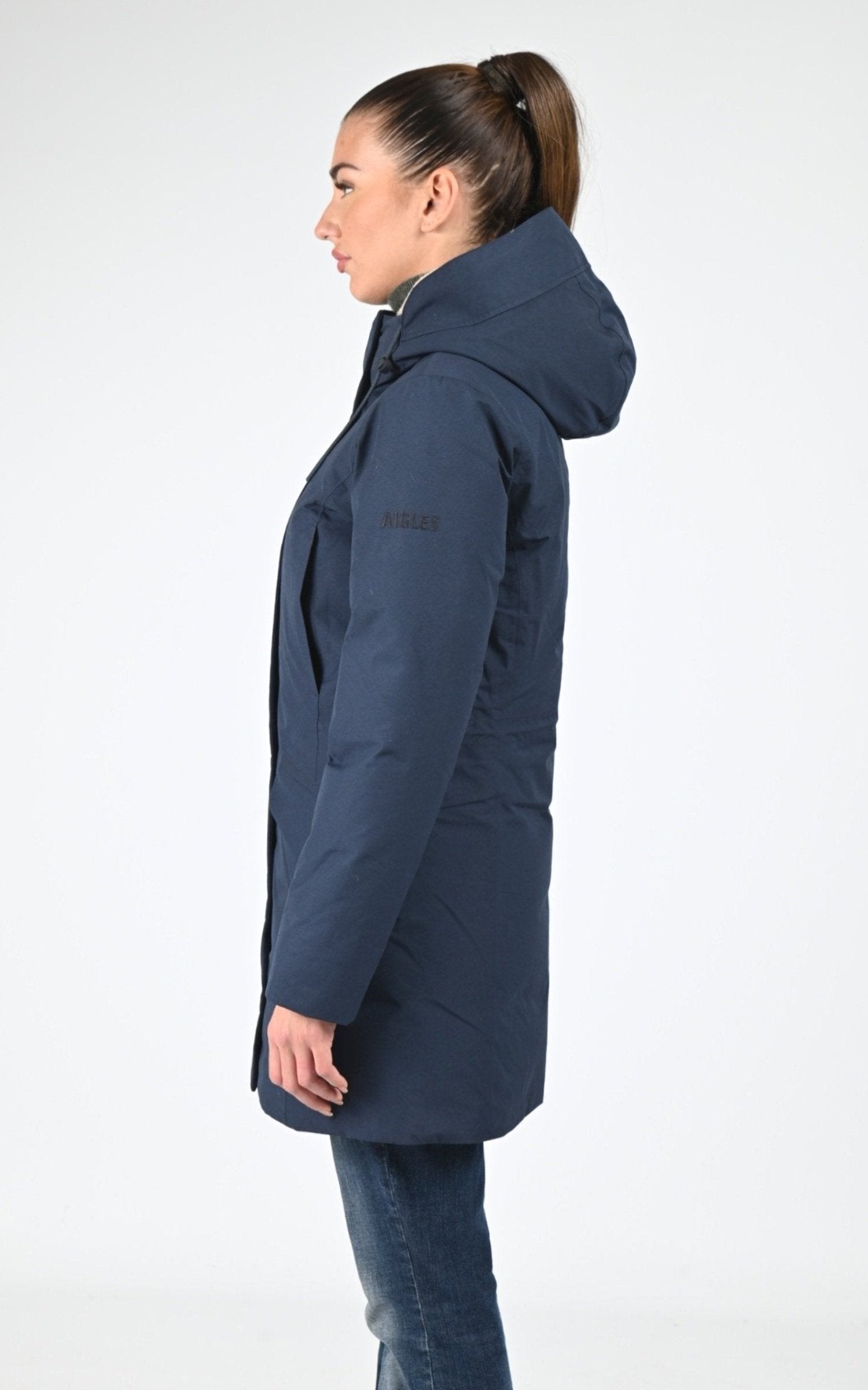 Parka Textile Femme Aigle, modèle Tralu aiw25woui004 de couleur empire