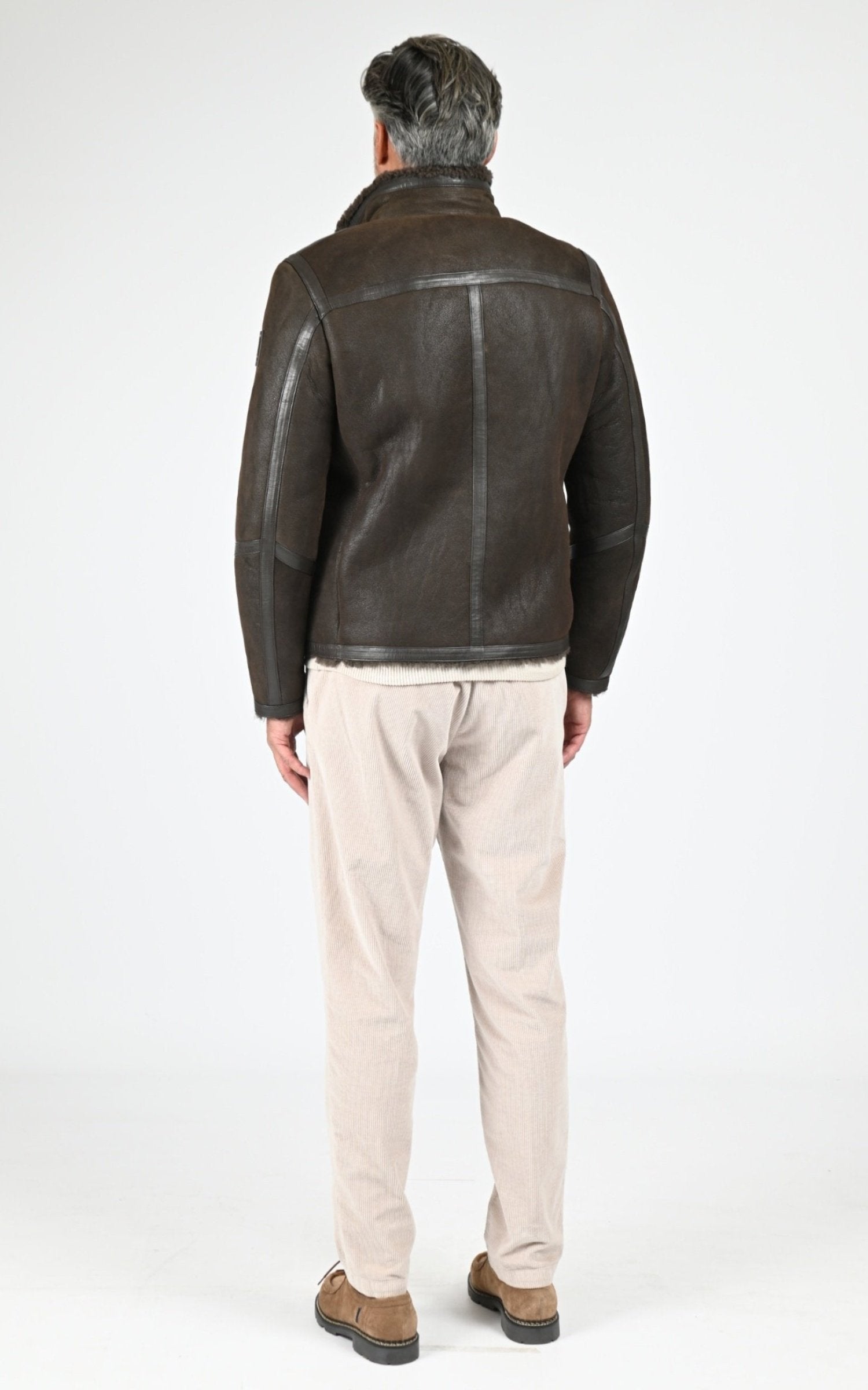 Blouson Df Homme Belstaff, modèle Tundra jacket 104592 de couleur major brown