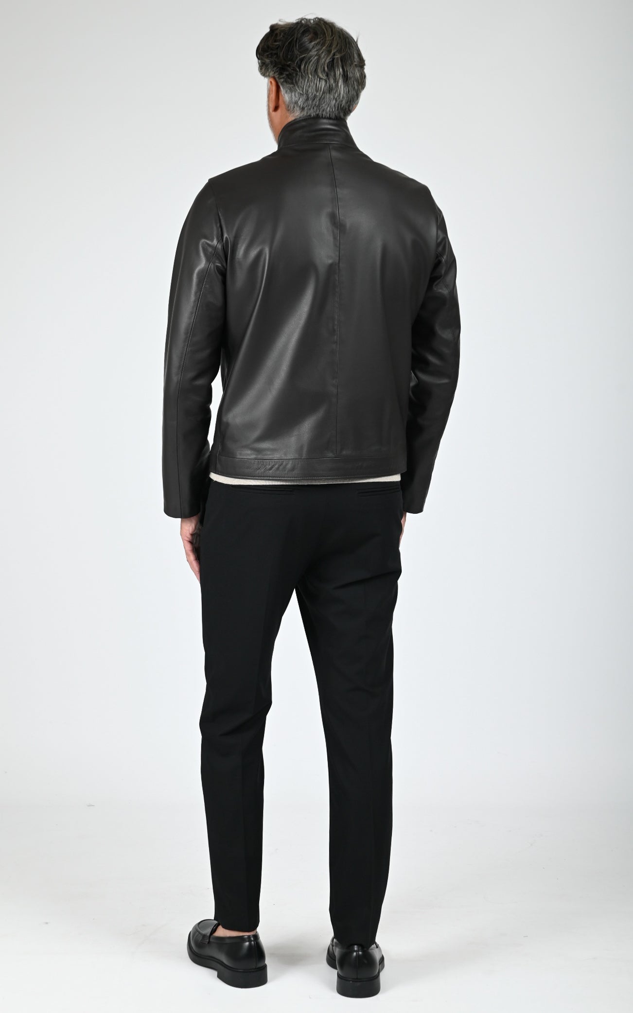 Blouson Trendy cuir marron