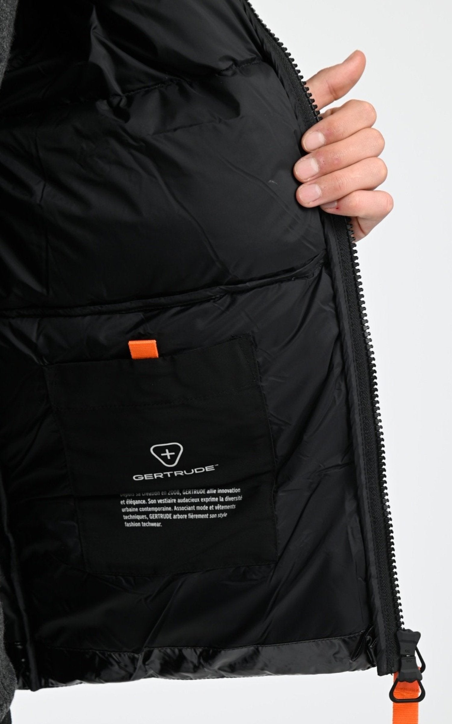 A "VIANNEY" Noir Gertrude Bl Doudoune Homme details photo