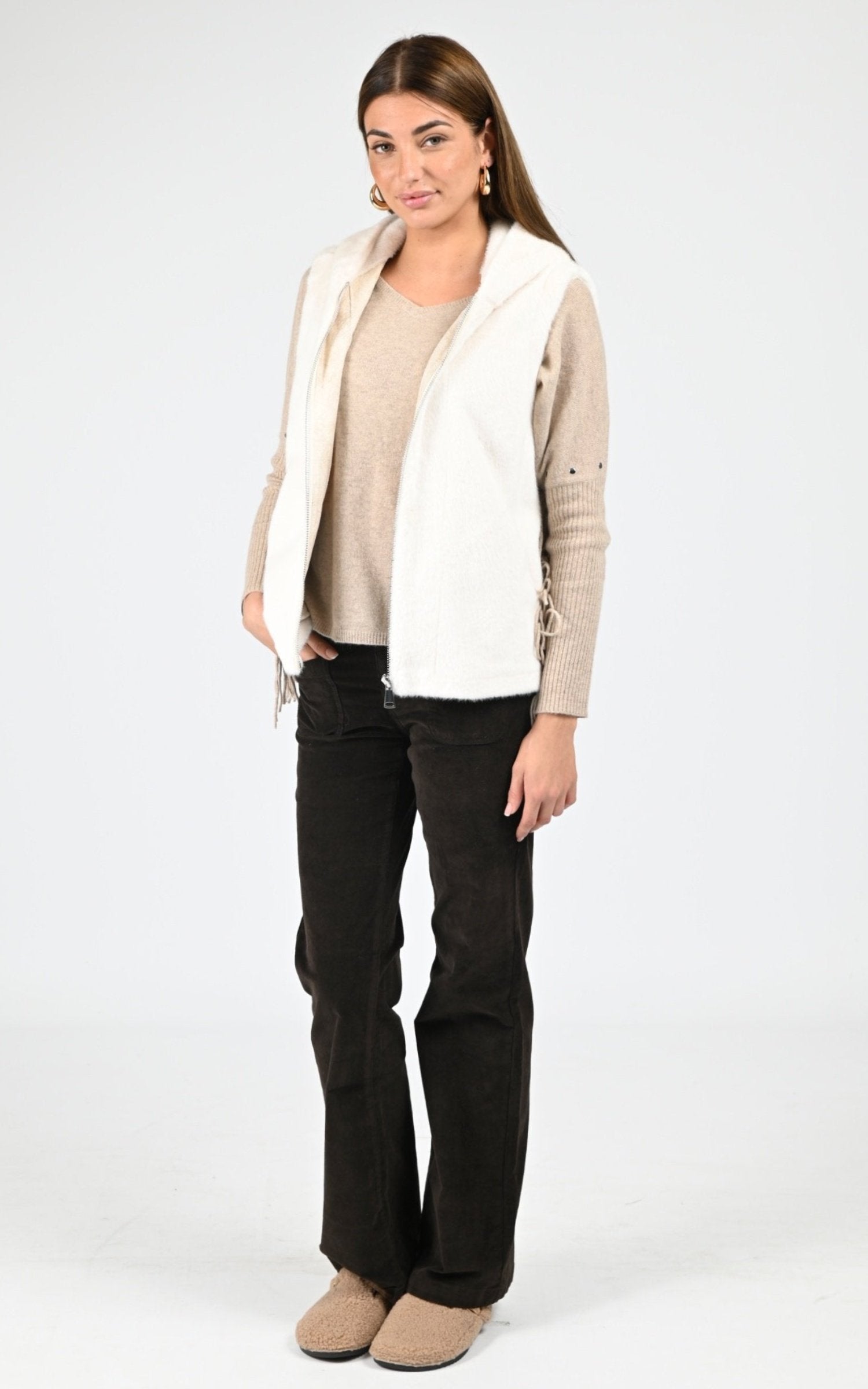 Gilet Textile Femme L&