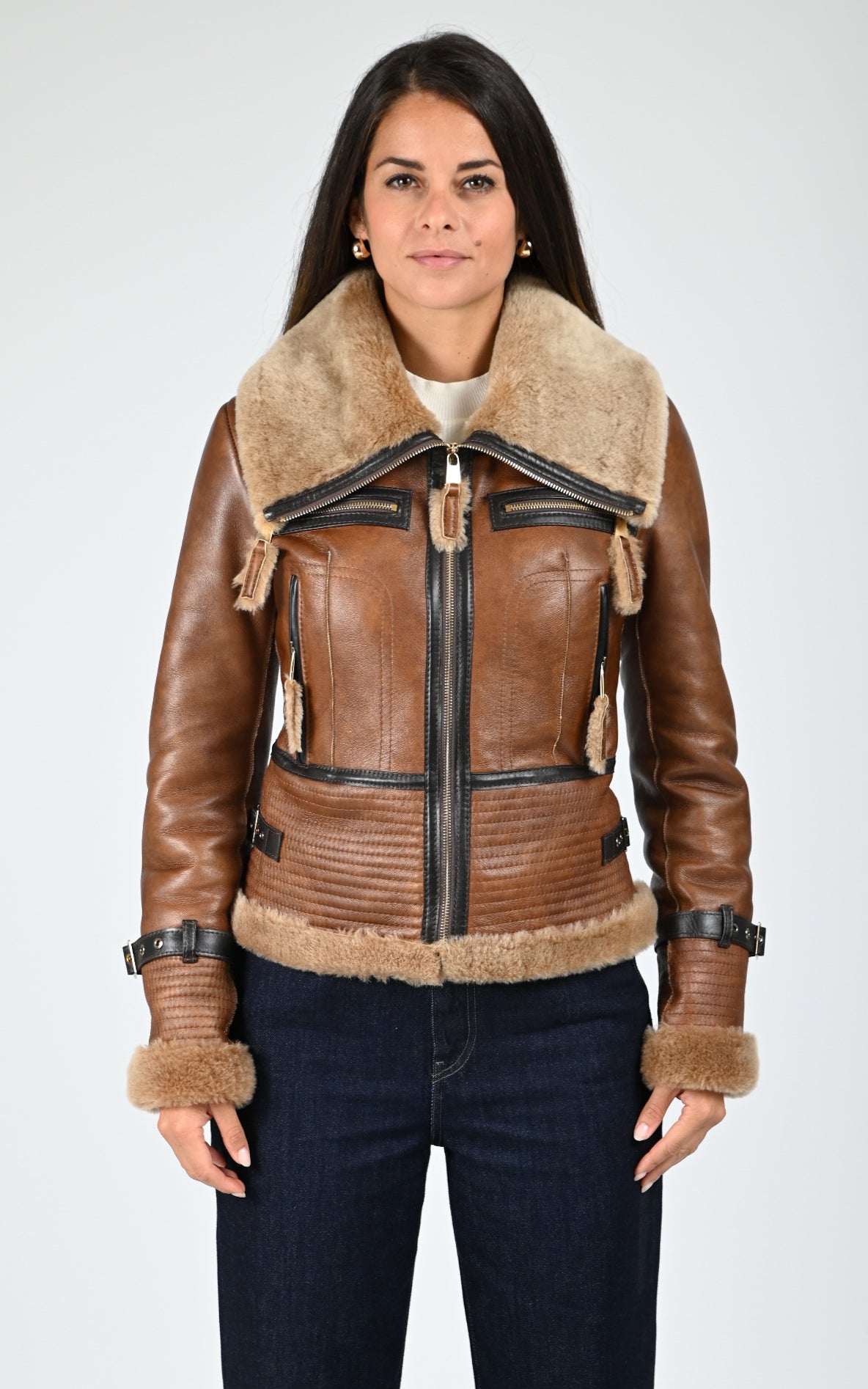 Bombardier Zion cuir d&