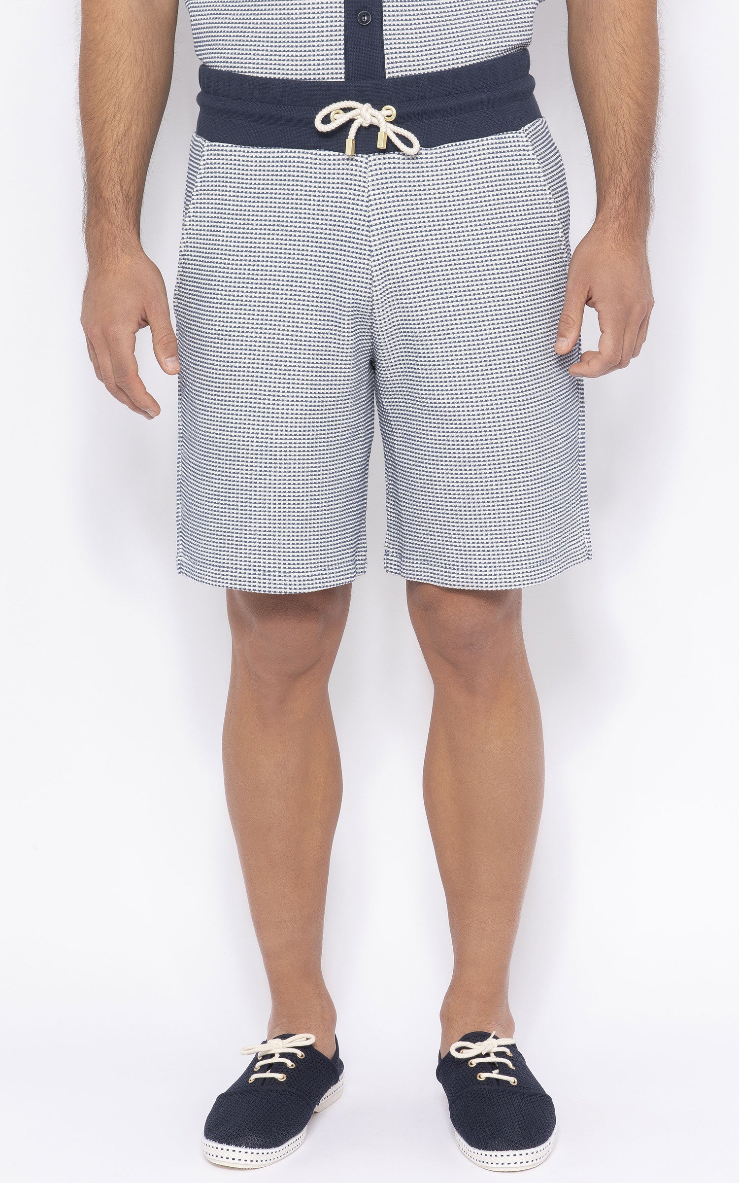 A "SALGADOS" Bleu Rivieras Short Homme opened photo