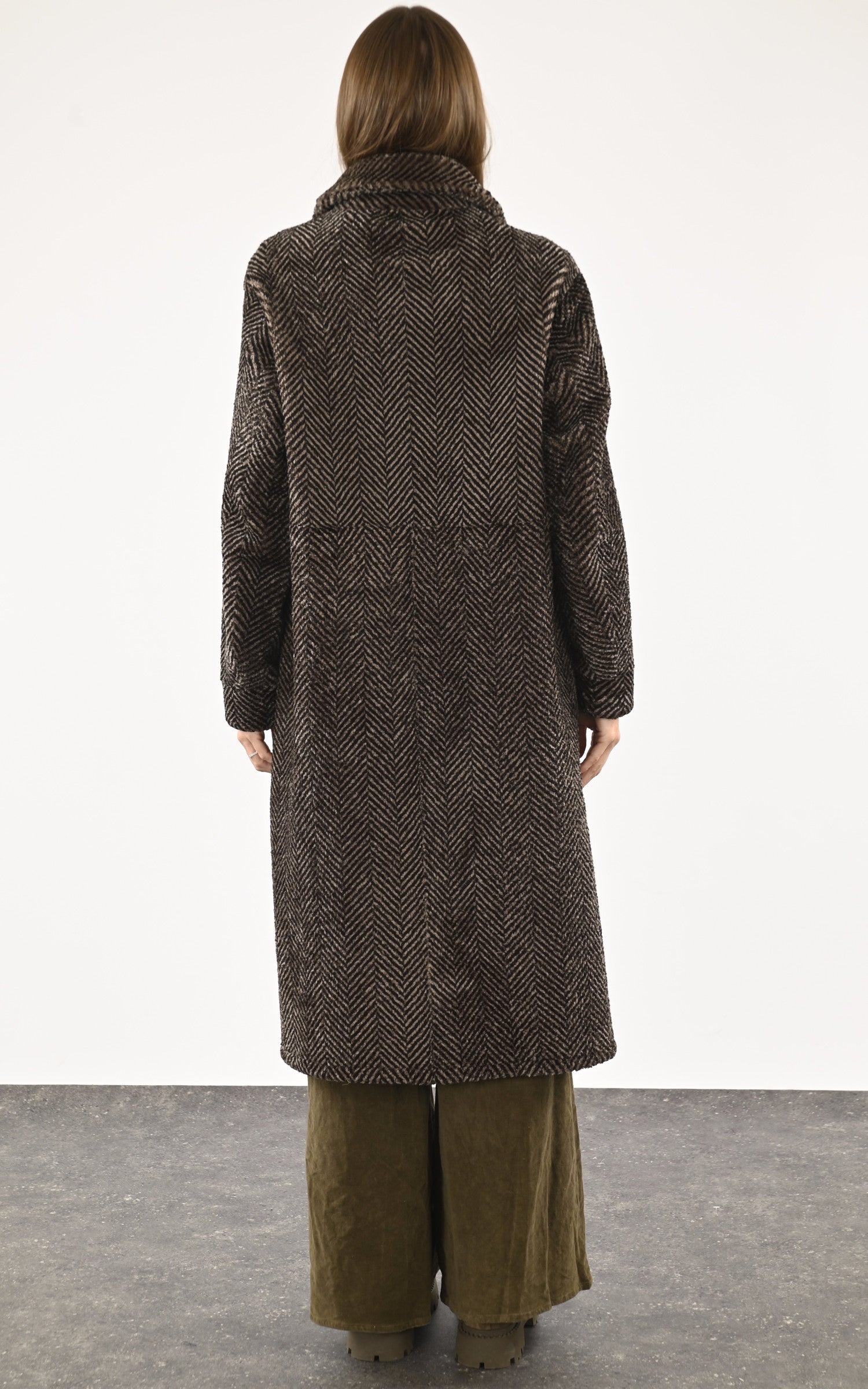 A "23M1115-S19" Marron Manzoni 24 3/4 Femme back photo