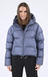 A "15150 ALTA PUFFER JACKET" Bleu Rains 3/4 Doudoune Mixte opened photo