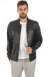 A "TRENDY" Noir La Canadienne Blouson Homme opened photo