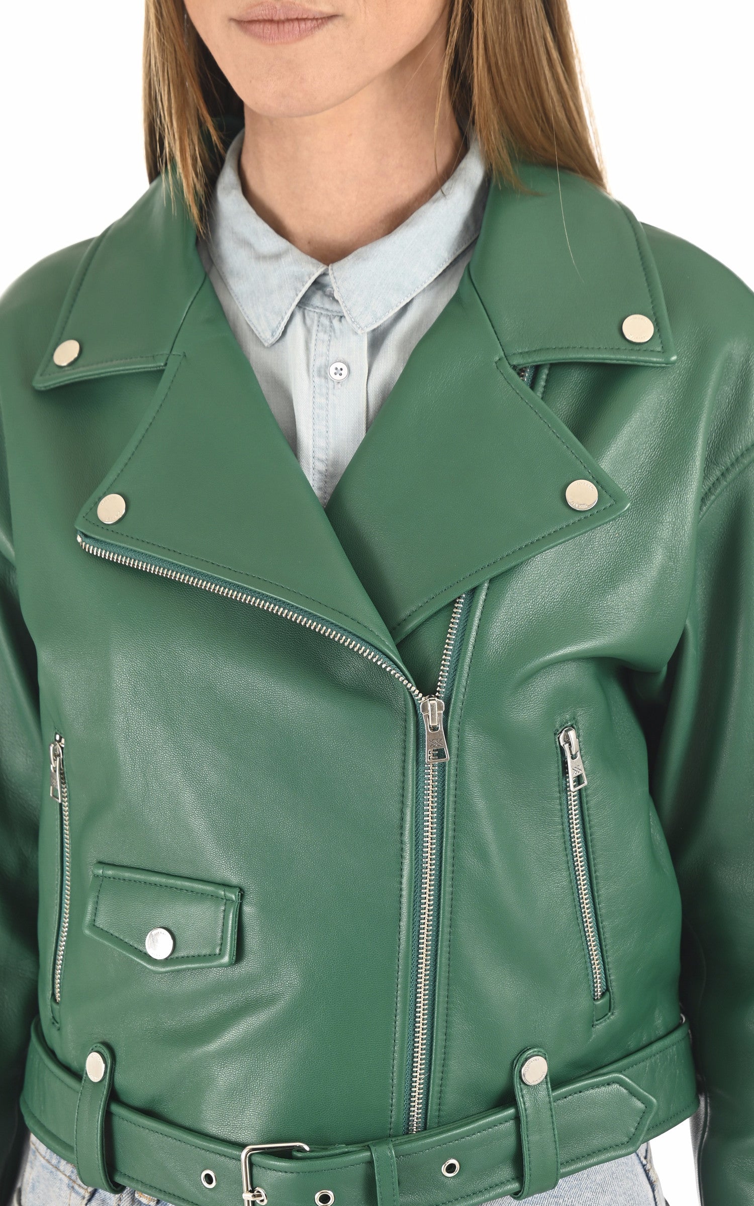 A "FLORENCE" Emeraude Soia & Kyo Perfecto Femme details photo 5