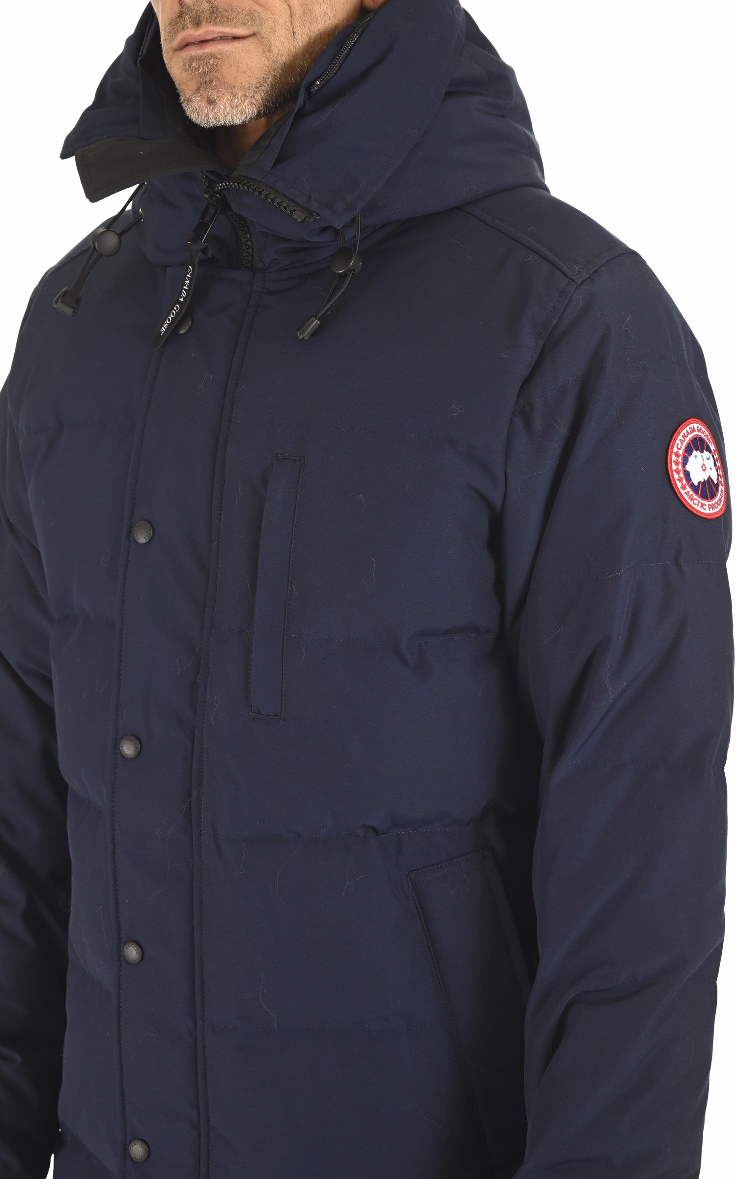A "CARSON 3805M" Atlantic Navy Canada Goose Bl Doudoune Homme details photo