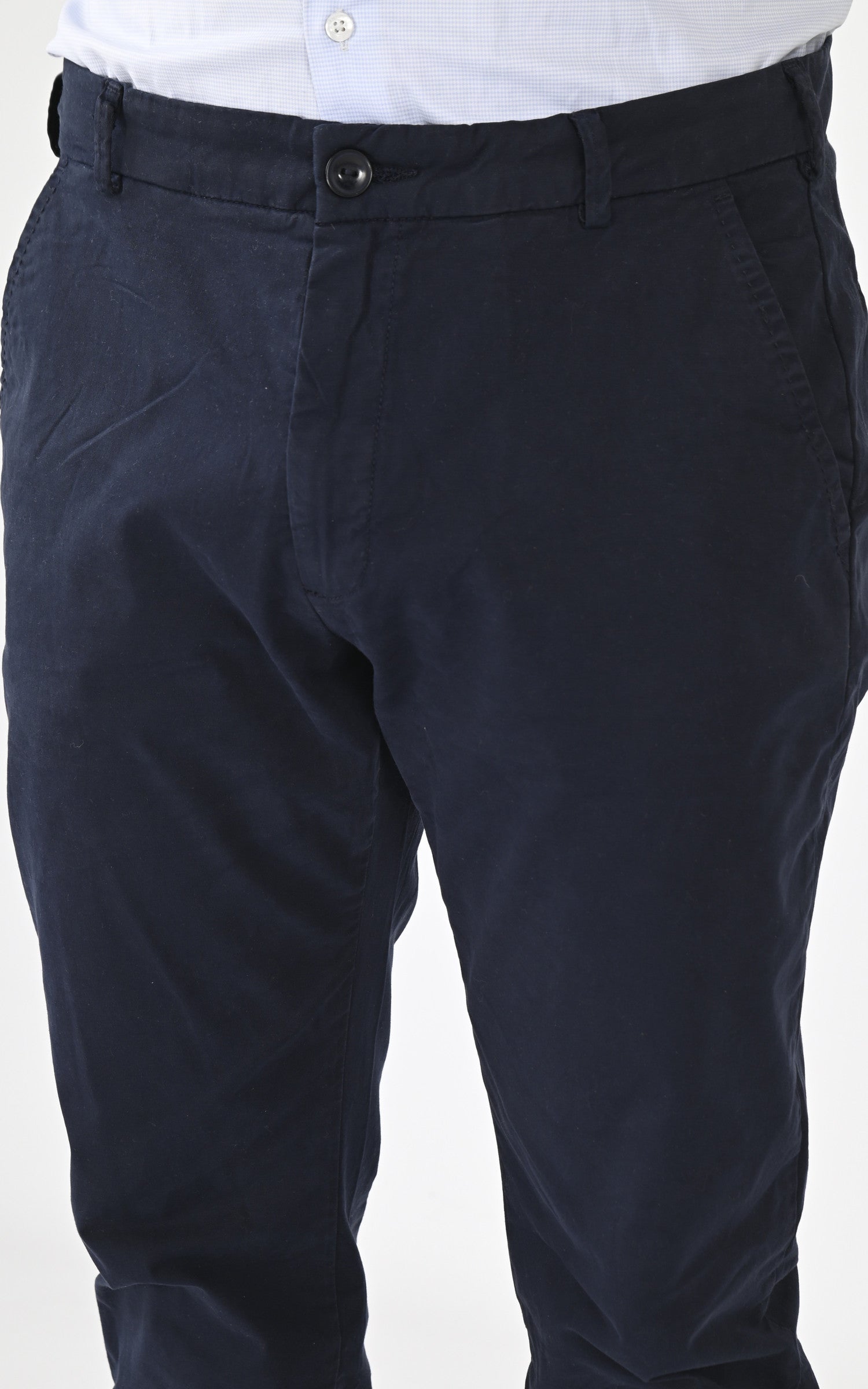 A "TRJO70" Bleu Schott Pantalon Homme details photo