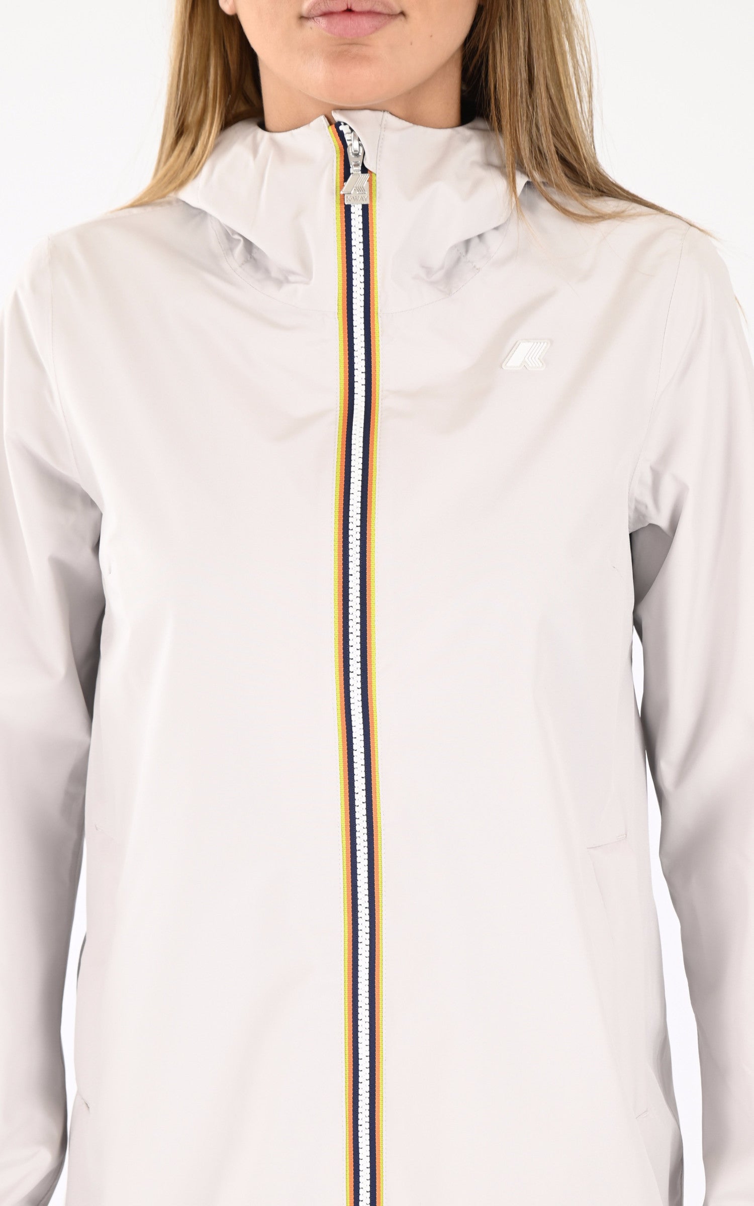 A "SOPHIE STRETCH K8133YW" Beige K-Way Veste Femme details photo 5