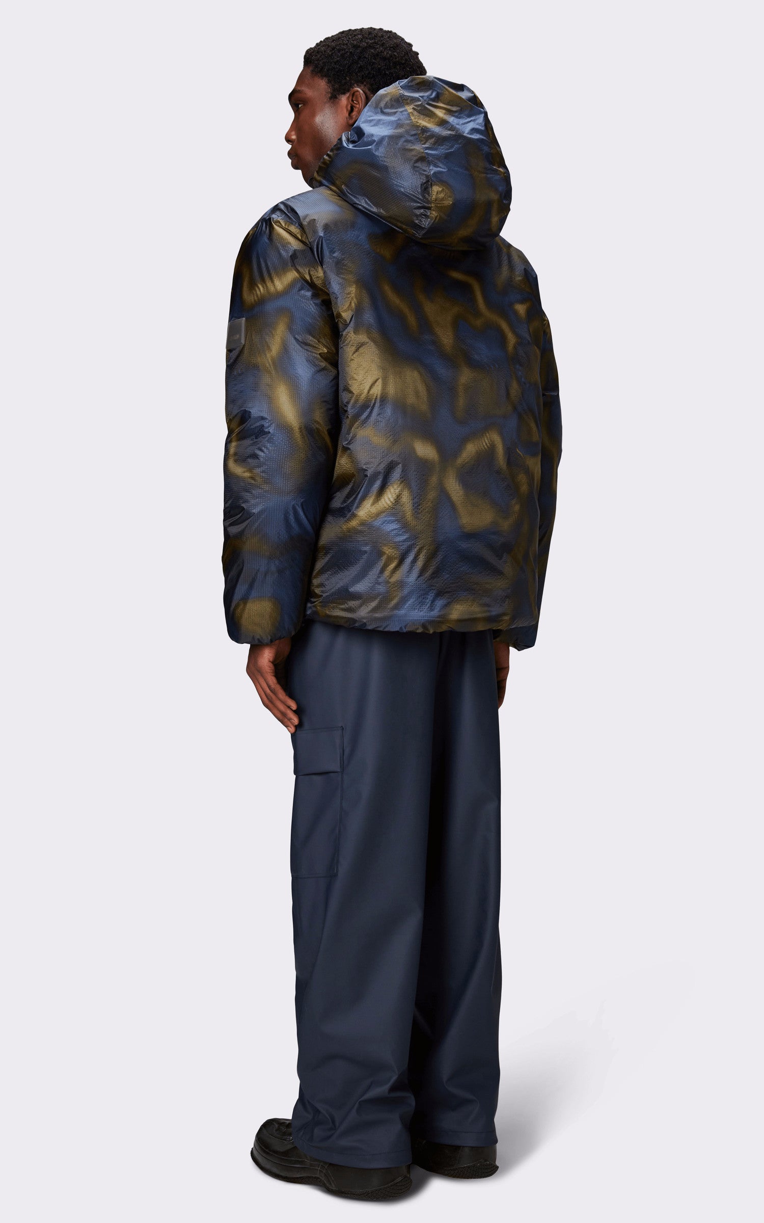 A "17000 KEVO PUFFER" Bleu Rains Blouson Mixte interior photo