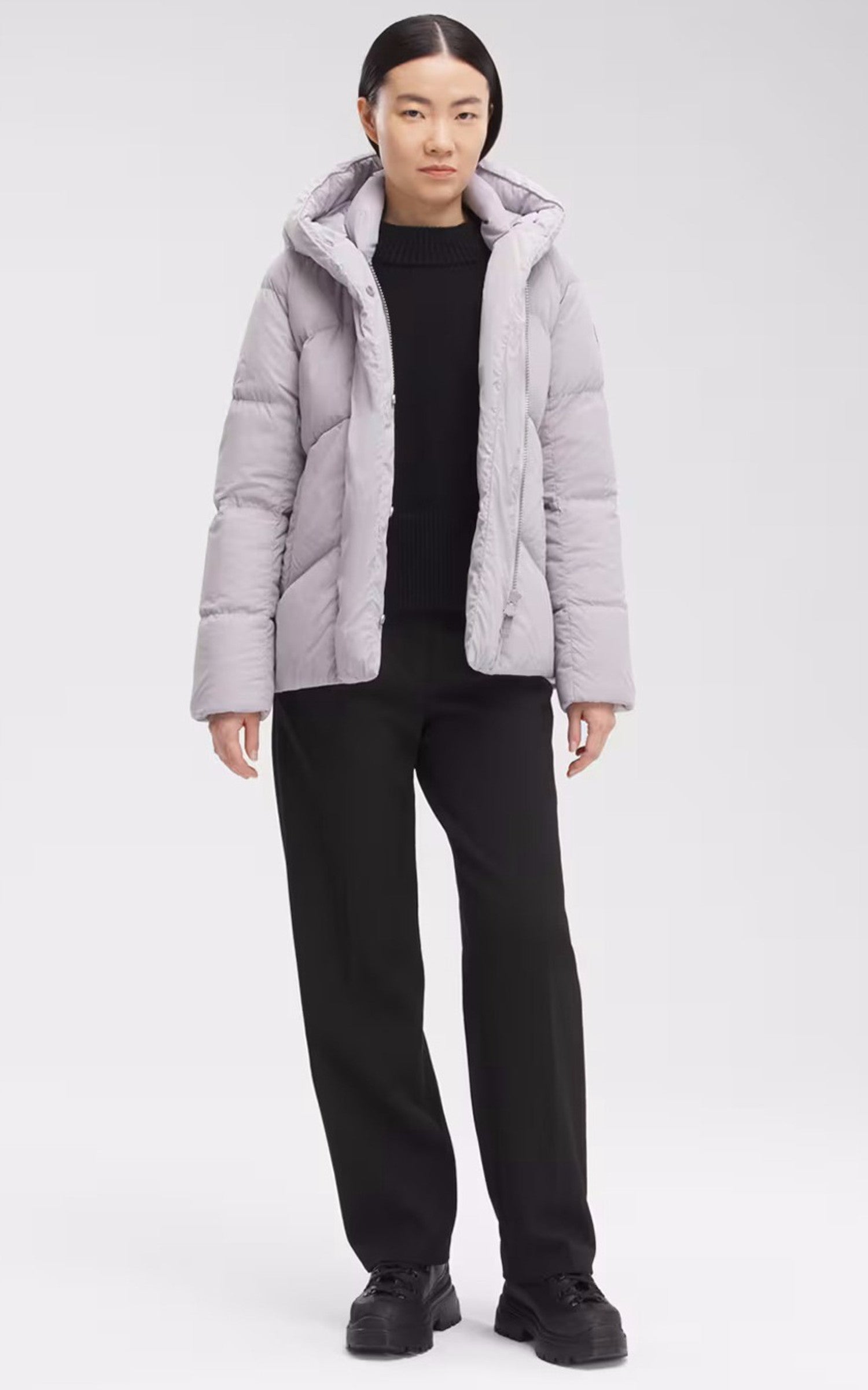 A "MARLOW JACKET 3904W" Gris Canada Goose Ves Doudoune Femme interior photo
