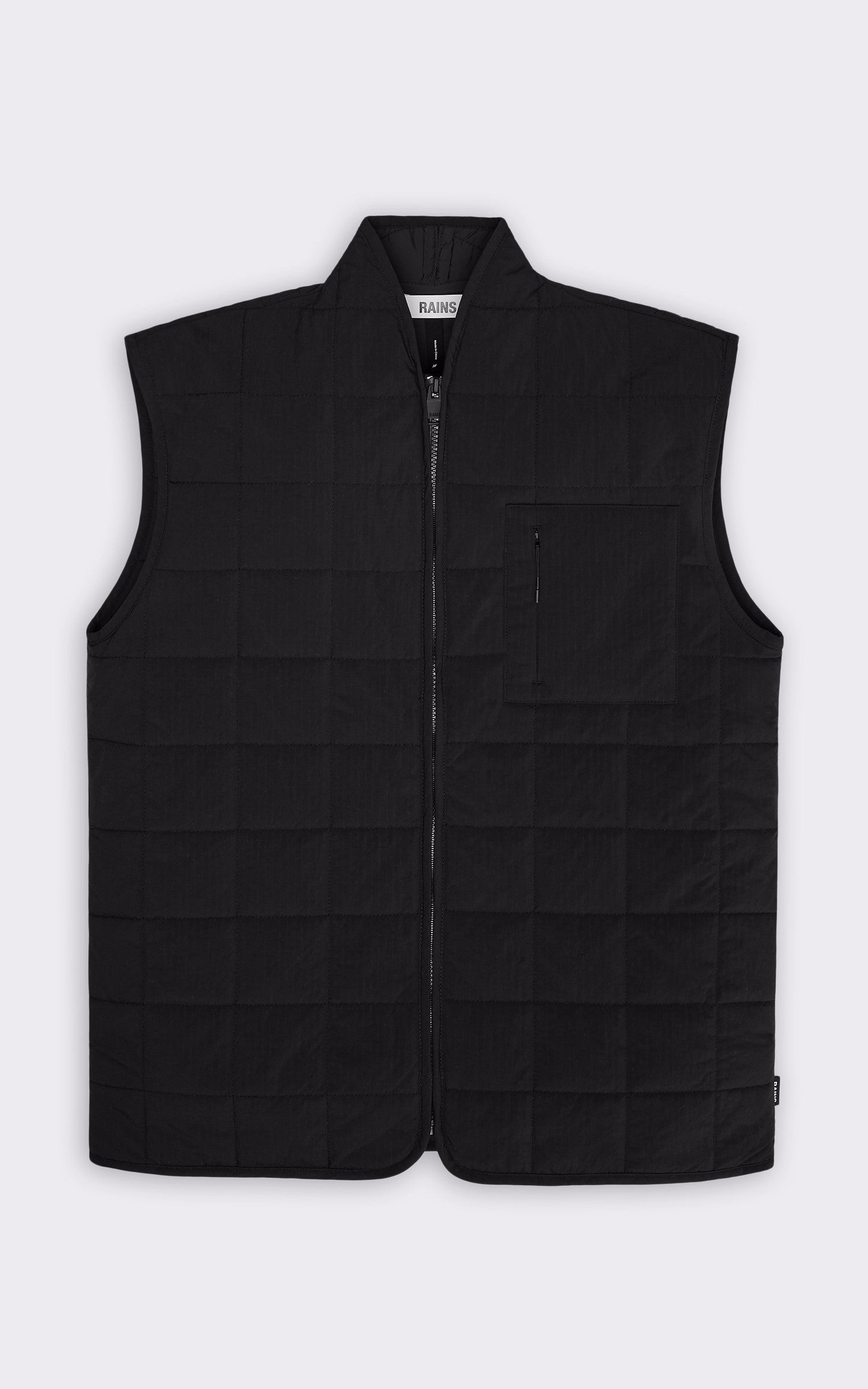 A "19410 GIRON" Noir Rains Gilet Mixte details photo