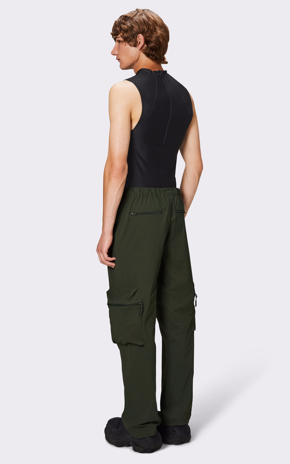 A "19300 TOMAR" Vert Rains Pantalon Mixte details photo