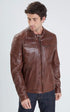 A "STIRLING 101700" Marron Daytona 73 Blouson Homme opened photo