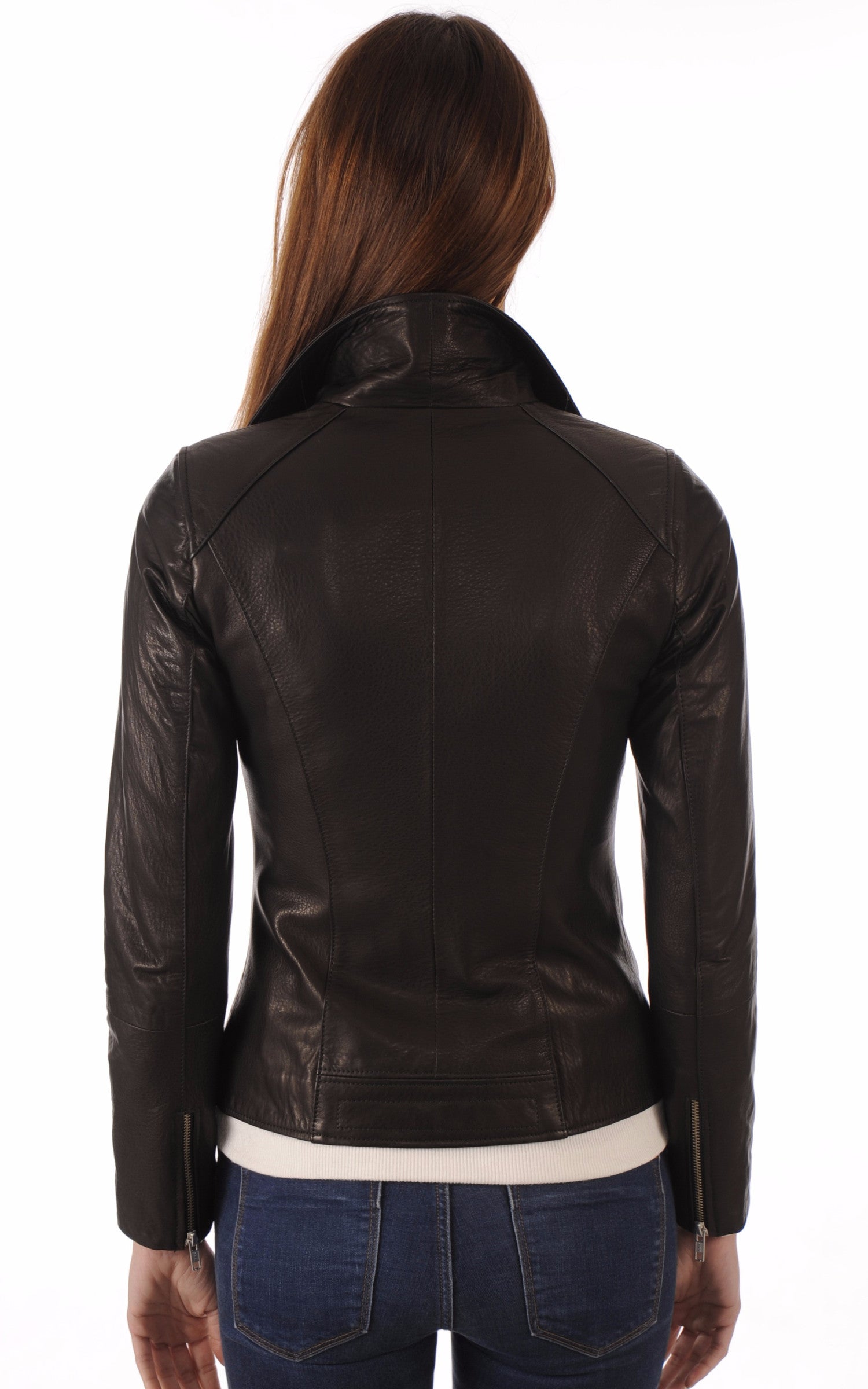 A "MARTA DMST" Noir La Canadienne Perfecto Femme back photo