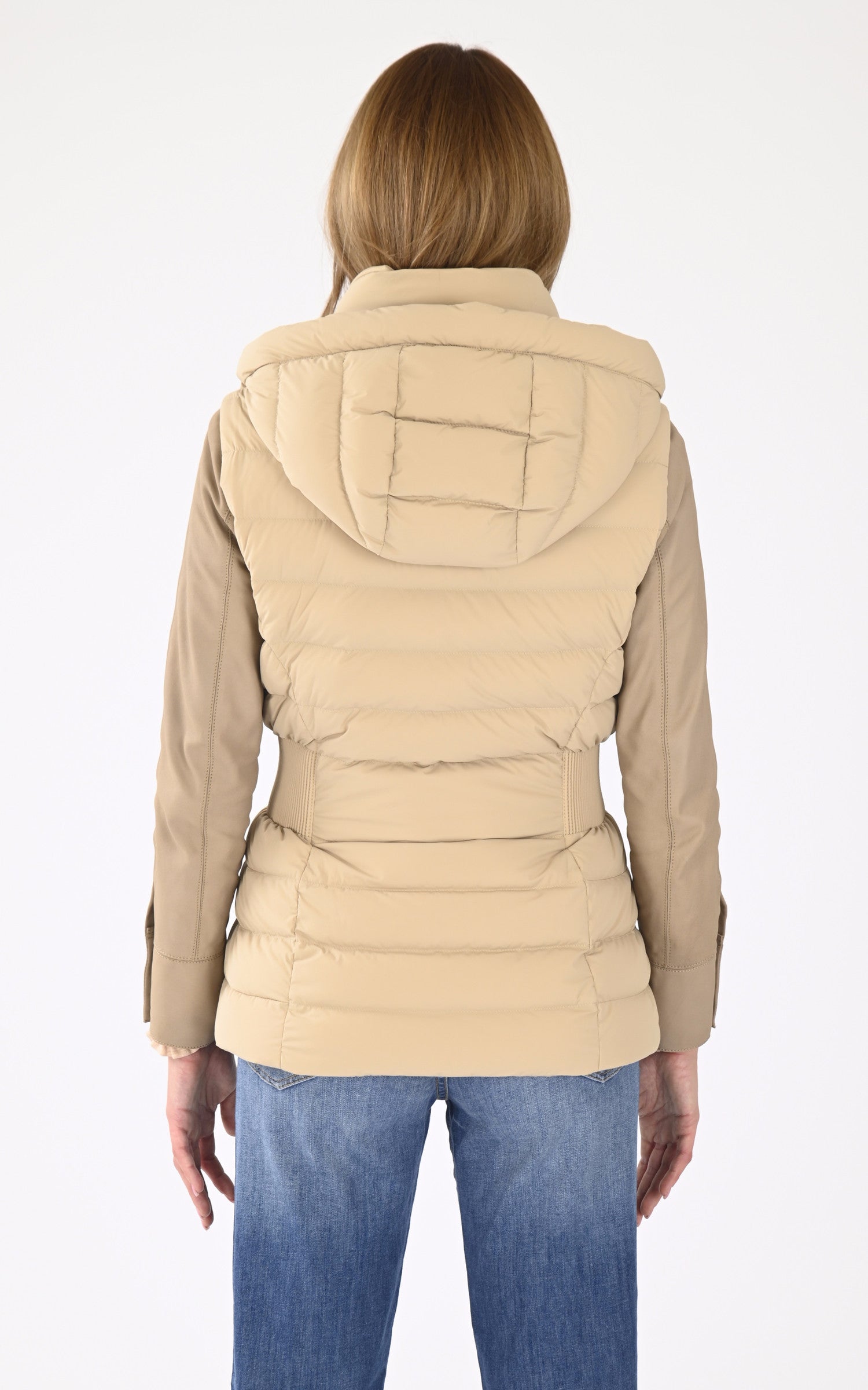 A "HOSHI" Beige Mackage gil_doudoune Femme back photo