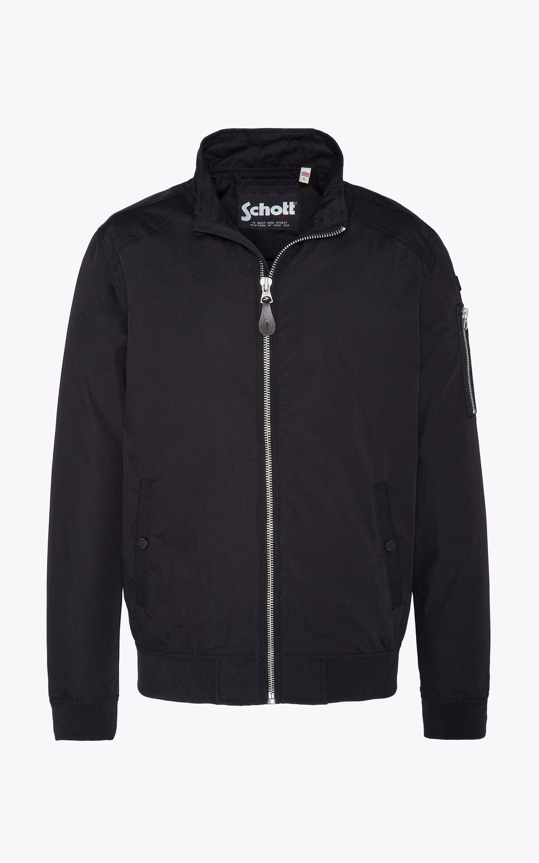 A "KENNY" Black Schott Blouson Homme opened photo
