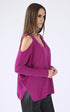 A "TONIA 4404010" Fushia Notshy pull_poncho Femme opened photo