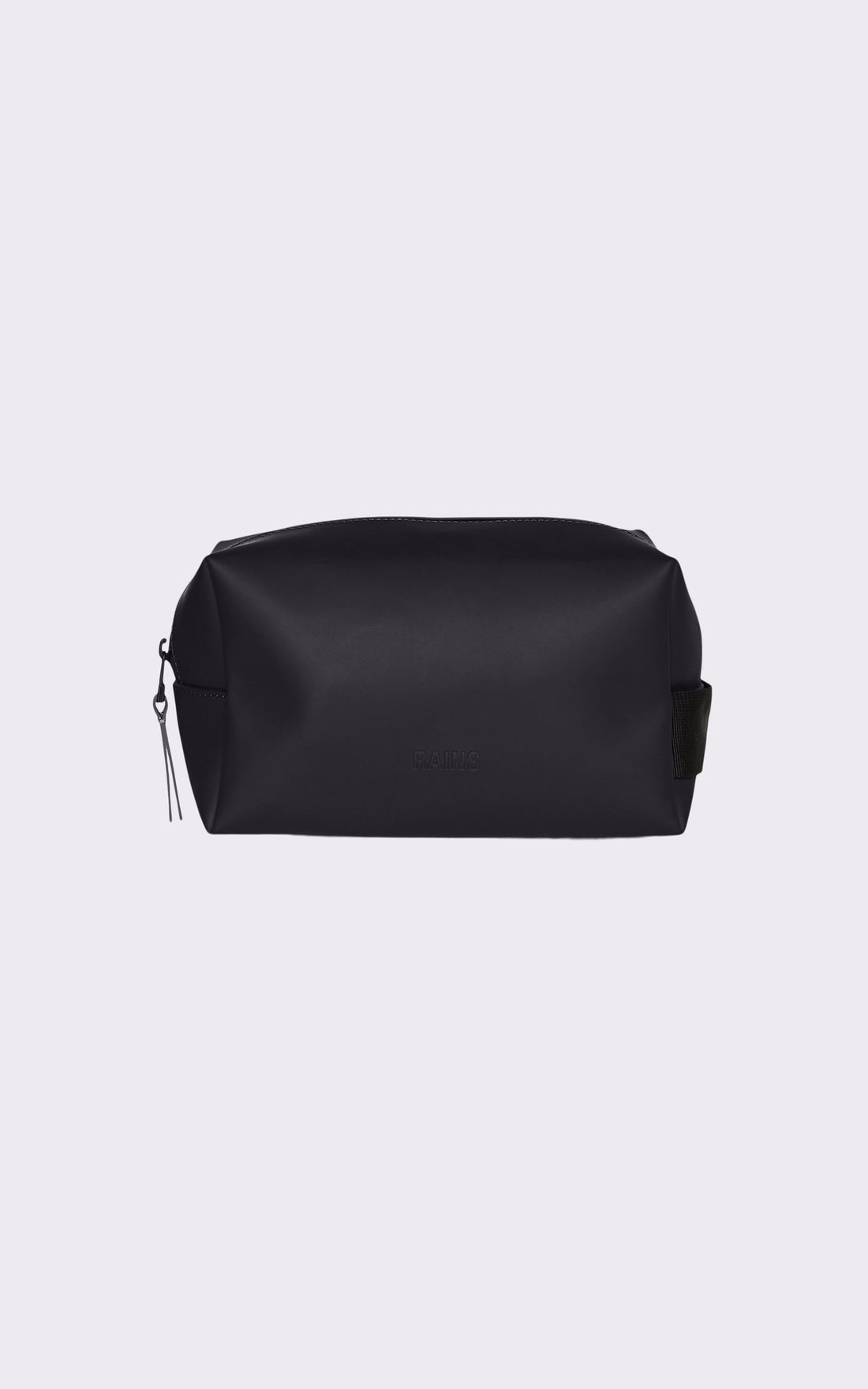 A "15580 WASH BAG SMALL" Noir Rains Pochette Mixte opened photo