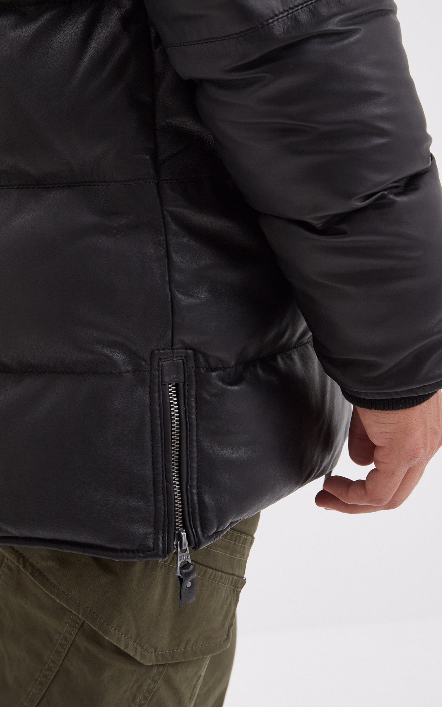 A "WITHMIRE 102835" Noir Daytona 73 Ves Doudoune Homme back photo 4
