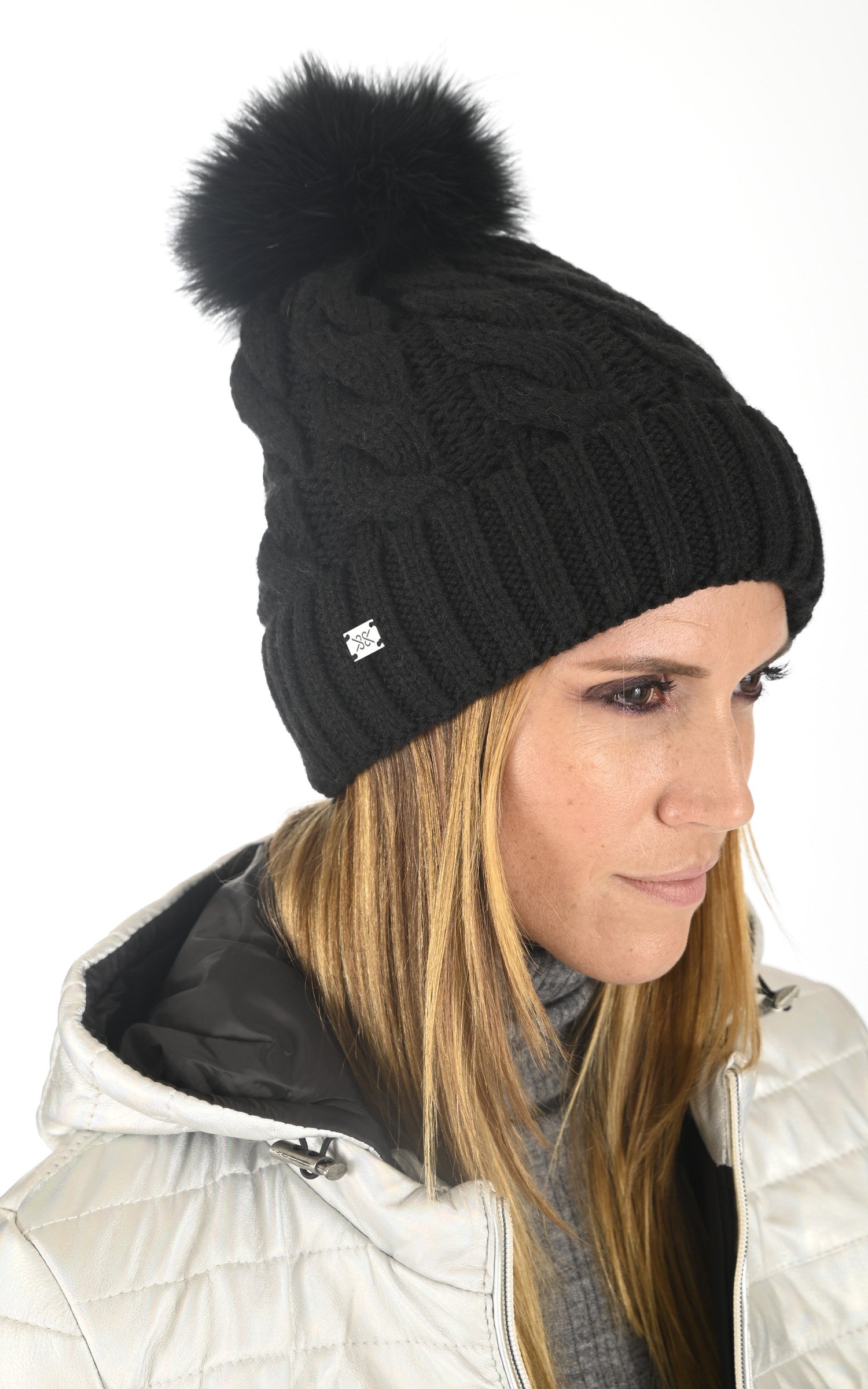 A "AMALIE-TN" Noir Soia & Kyo Bonnet Femme details photo 4