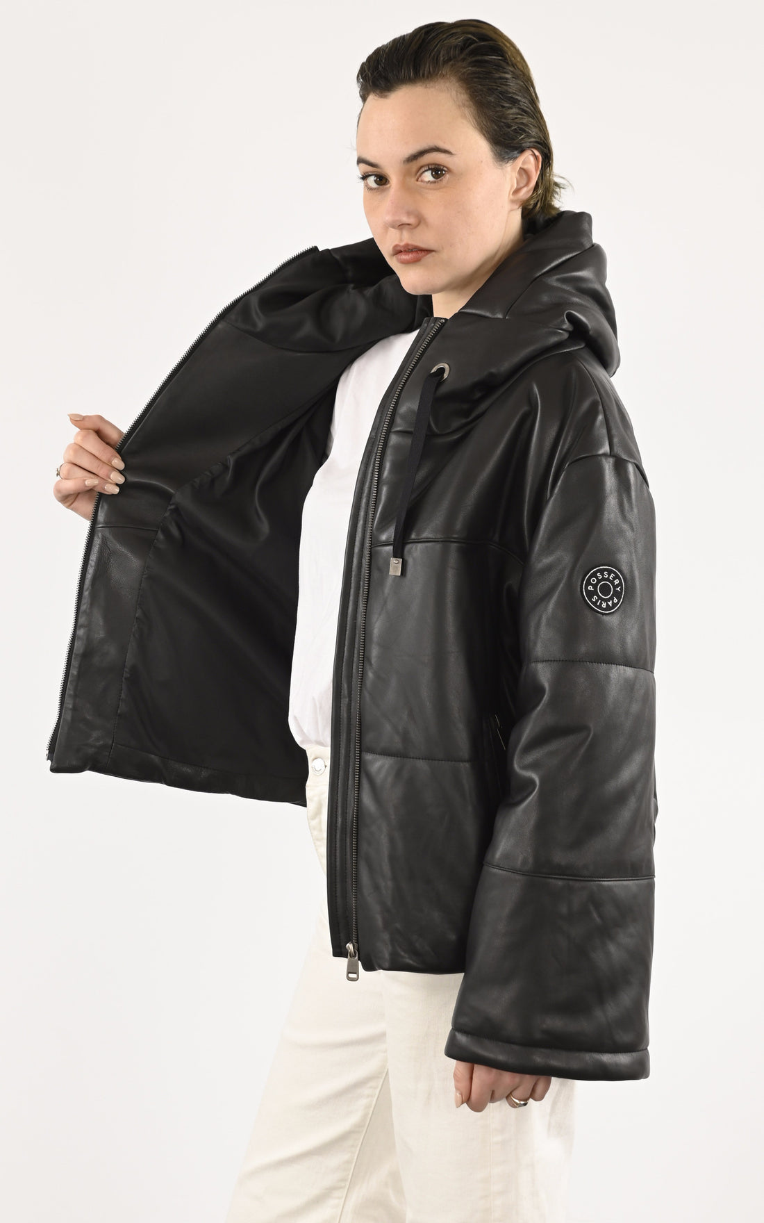 A "MACAMIC" Noir Possery Bl Doudoune Femme opened photo