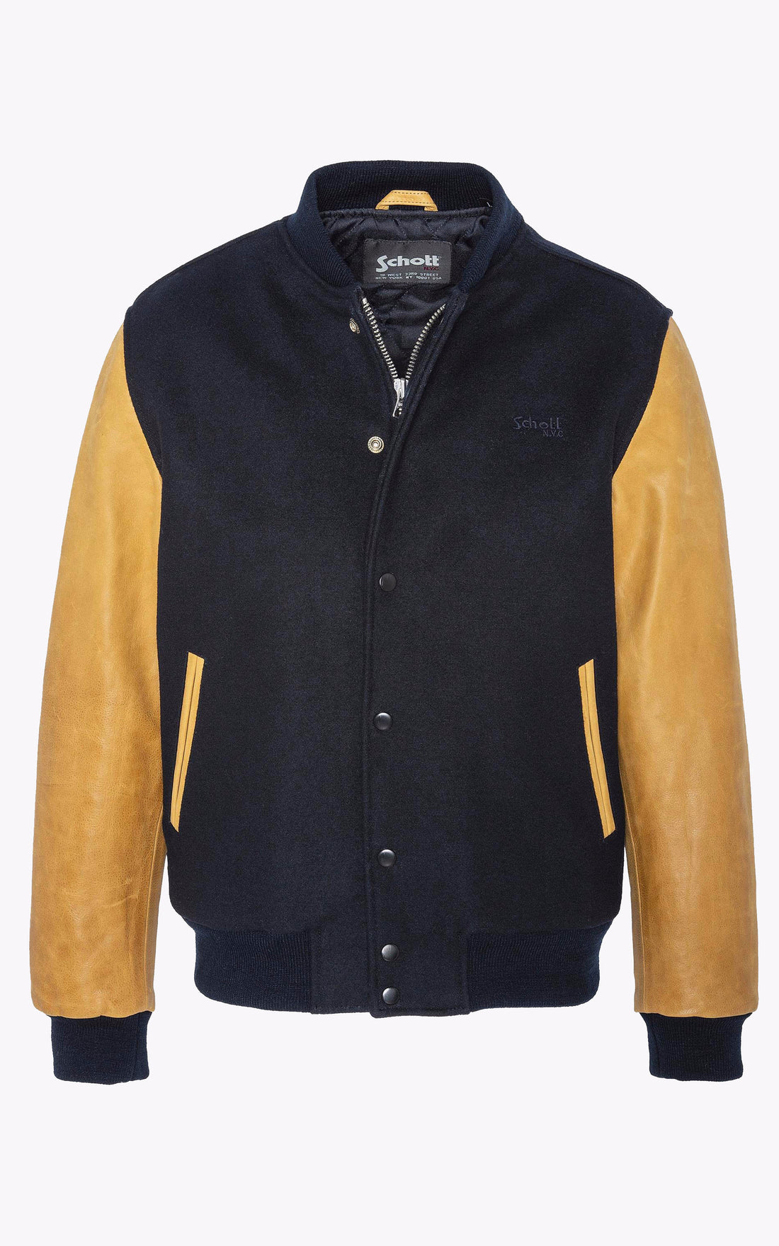 A "LC USA" Marine Schott Blouson Homme closed photo