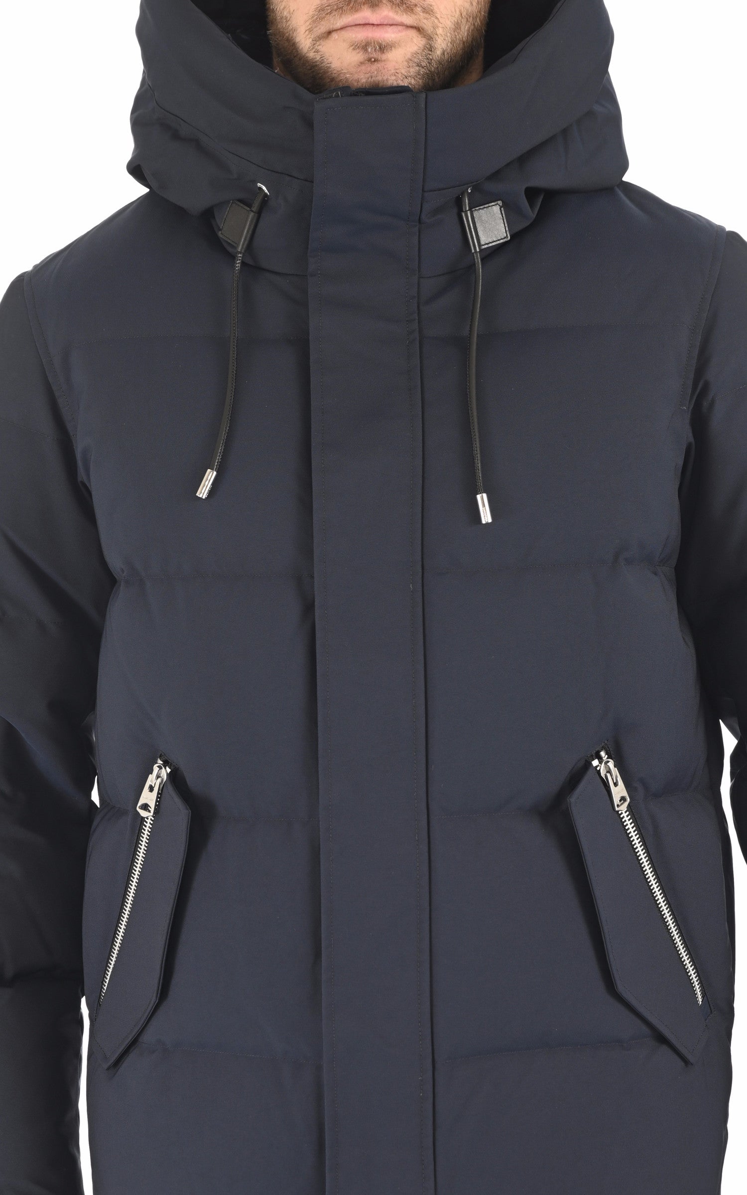 A "GRAYDON" Bleu Marine Mackage Ves Doudoune Homme details photo