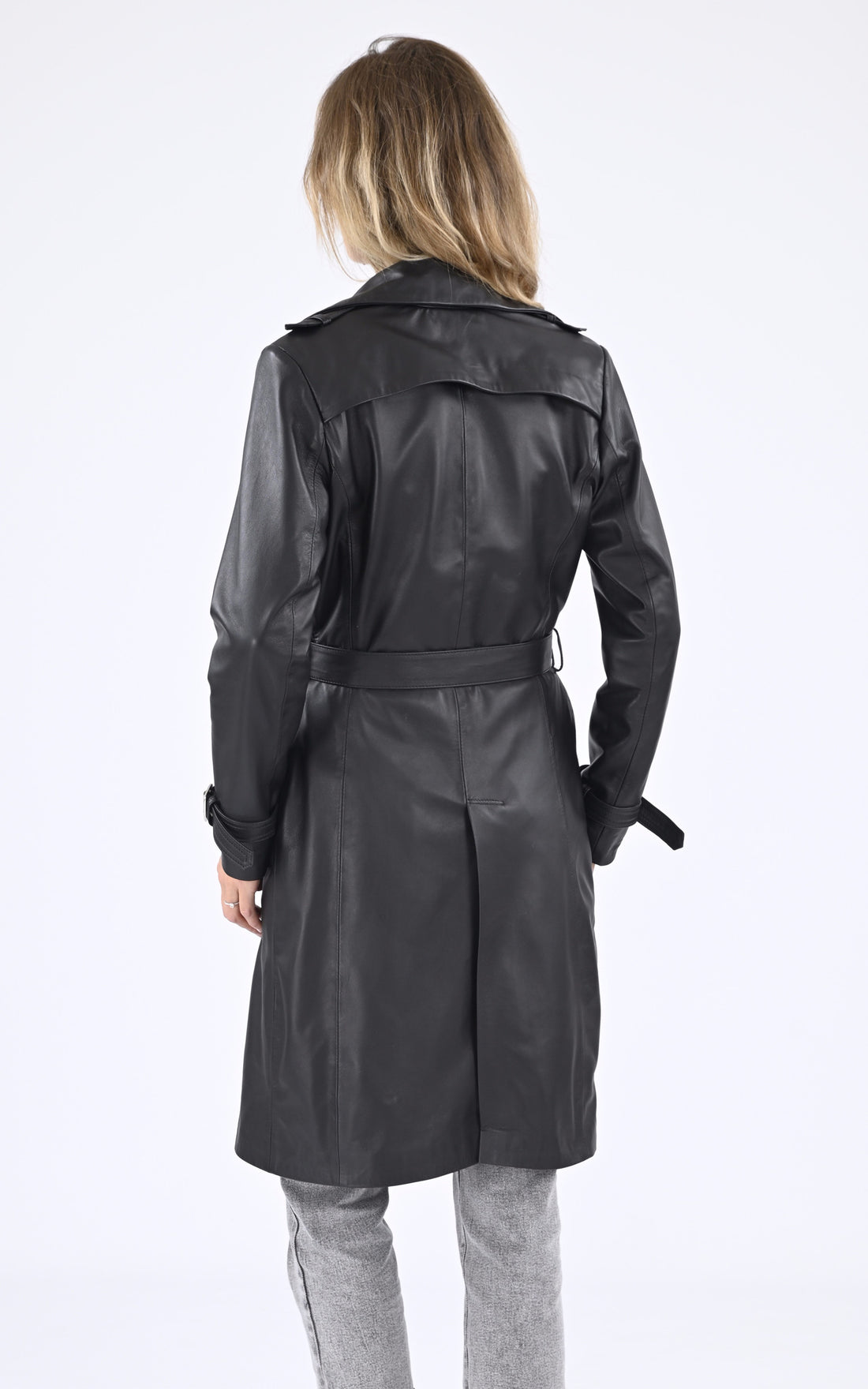 A "ENZO 100" Noir La Canadienne Manteau Femme opened photo