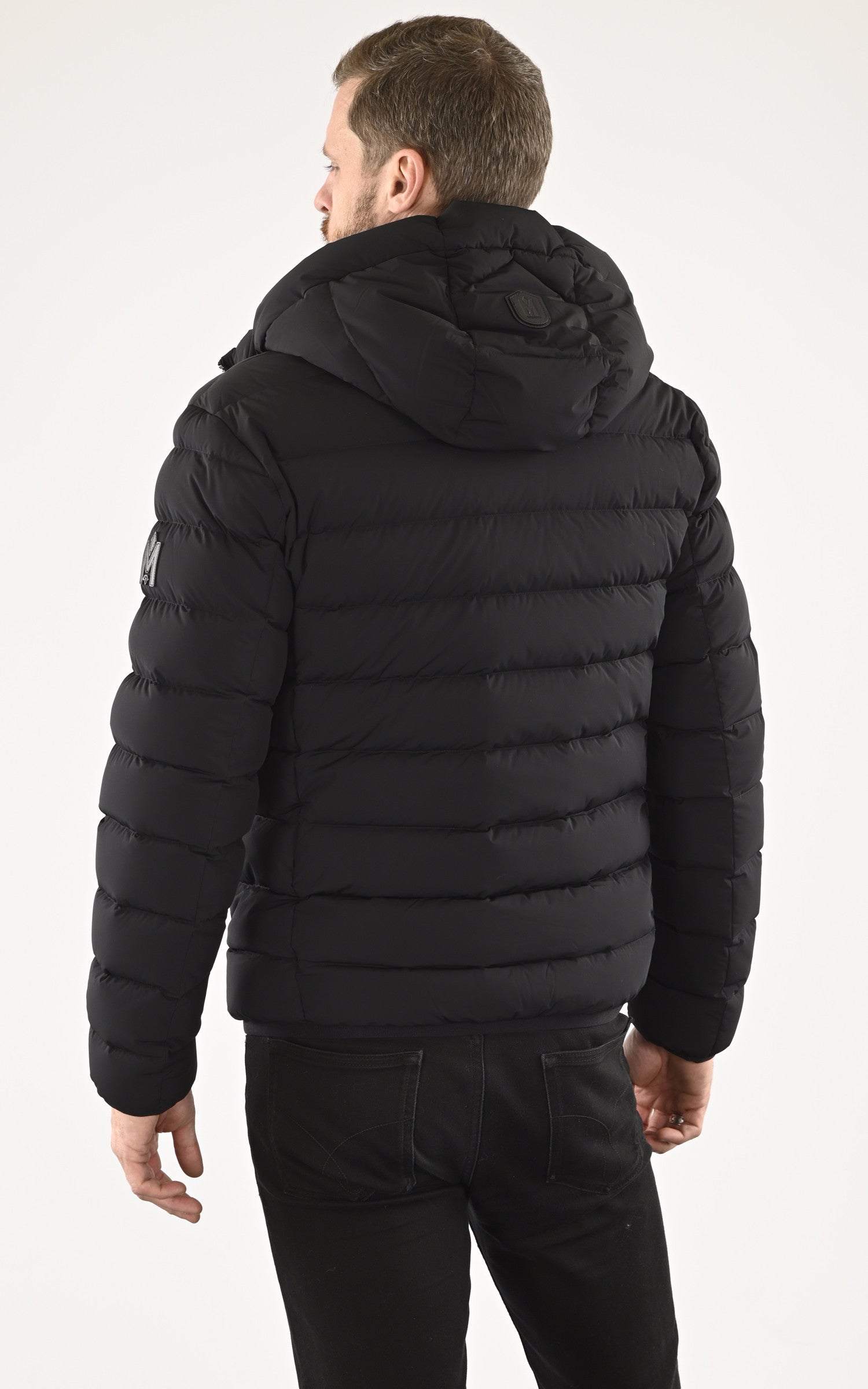 A "JACK" Noir Mackage Bl Doudoune Homme back photo 4