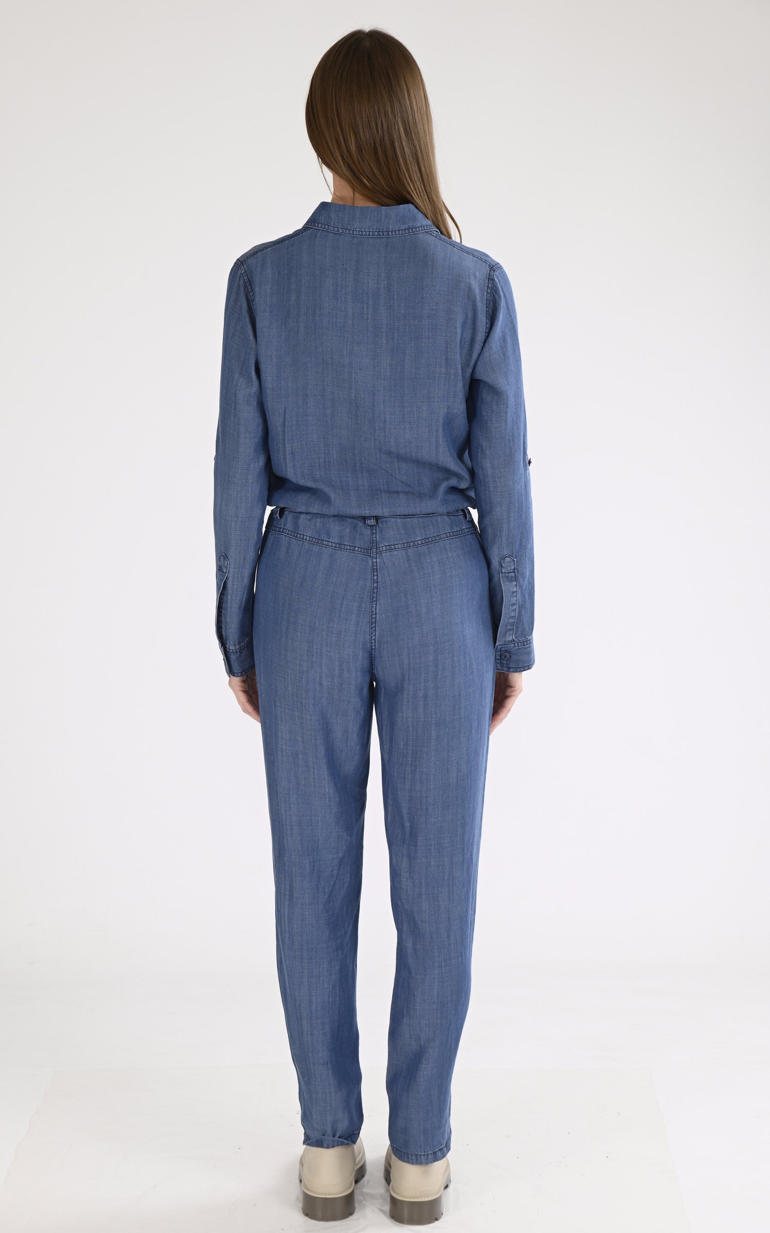 A "TRJ MIADE 70 W" Bleu Schott Combinaison Femme closed photo 2