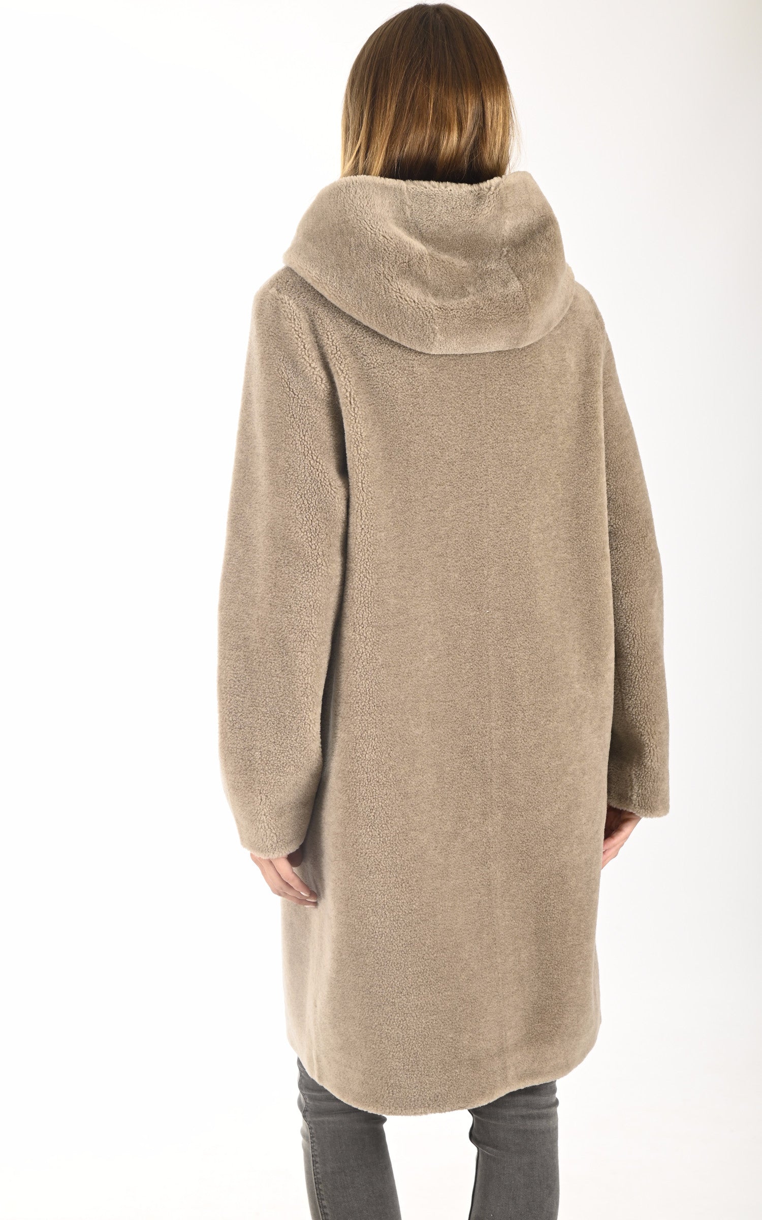 A "ANGELIQUE 63747" Taupe Oakwood 3/4 Femme back photo