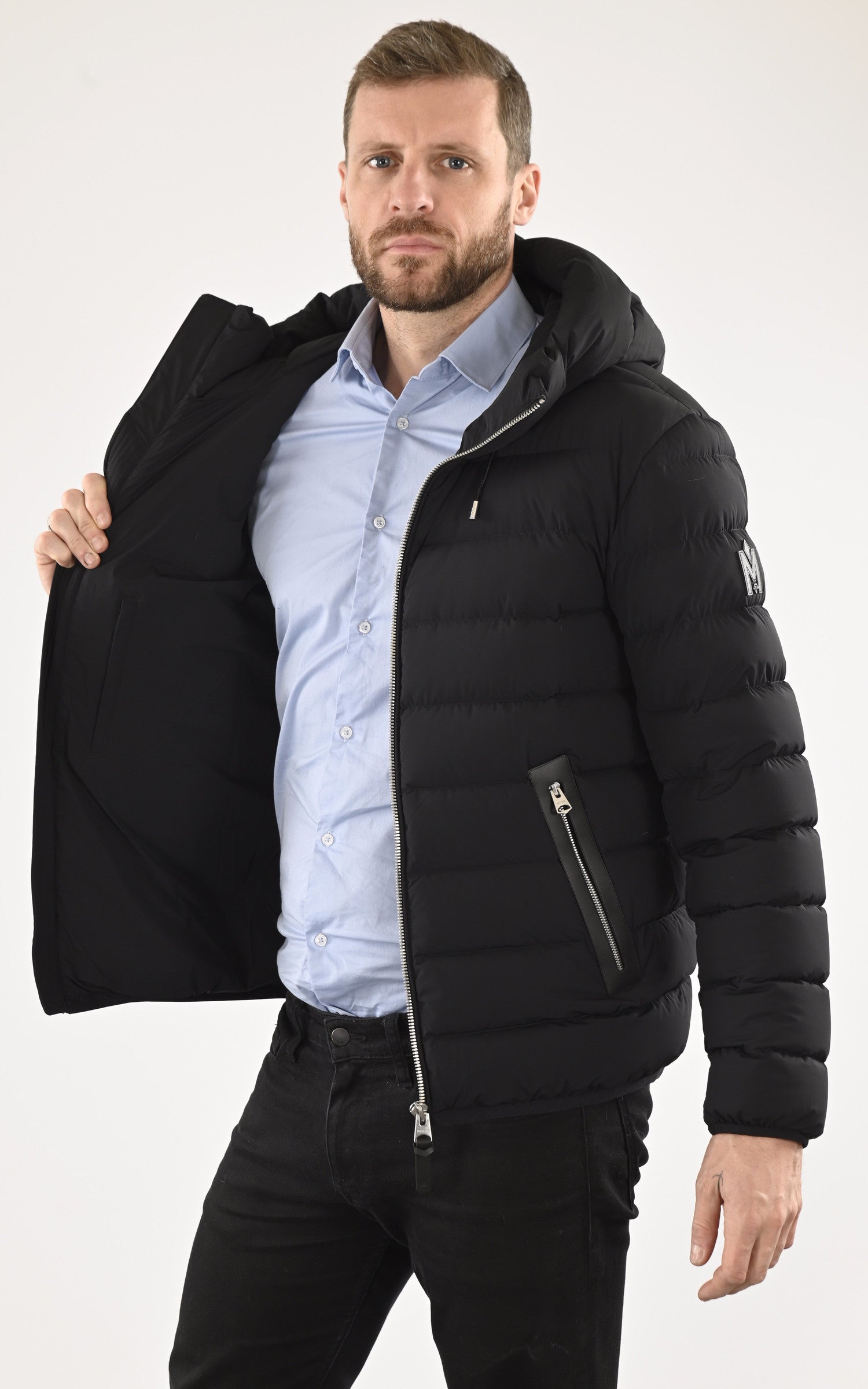 A "JACK" Noir Mackage Bl Doudoune Homme interior photo 3