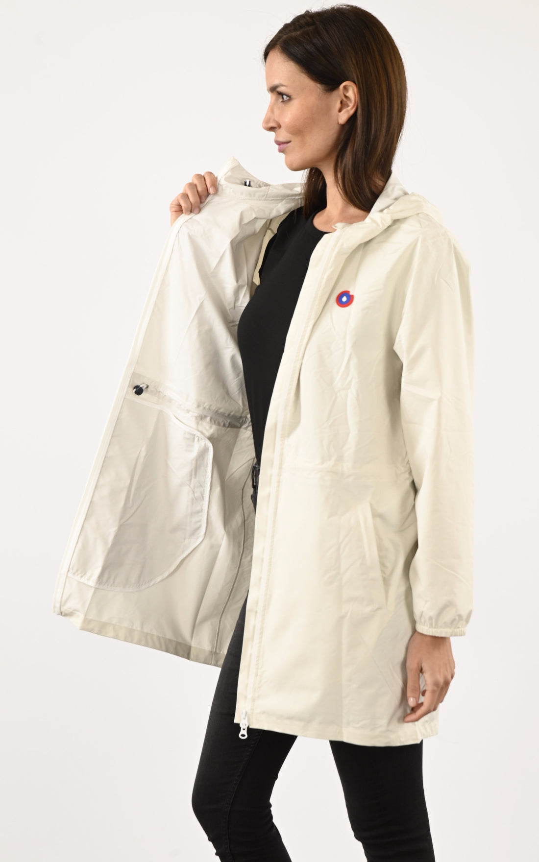 A "AMELOT 20300" Blanc Flotte Veste Mixte closed photo