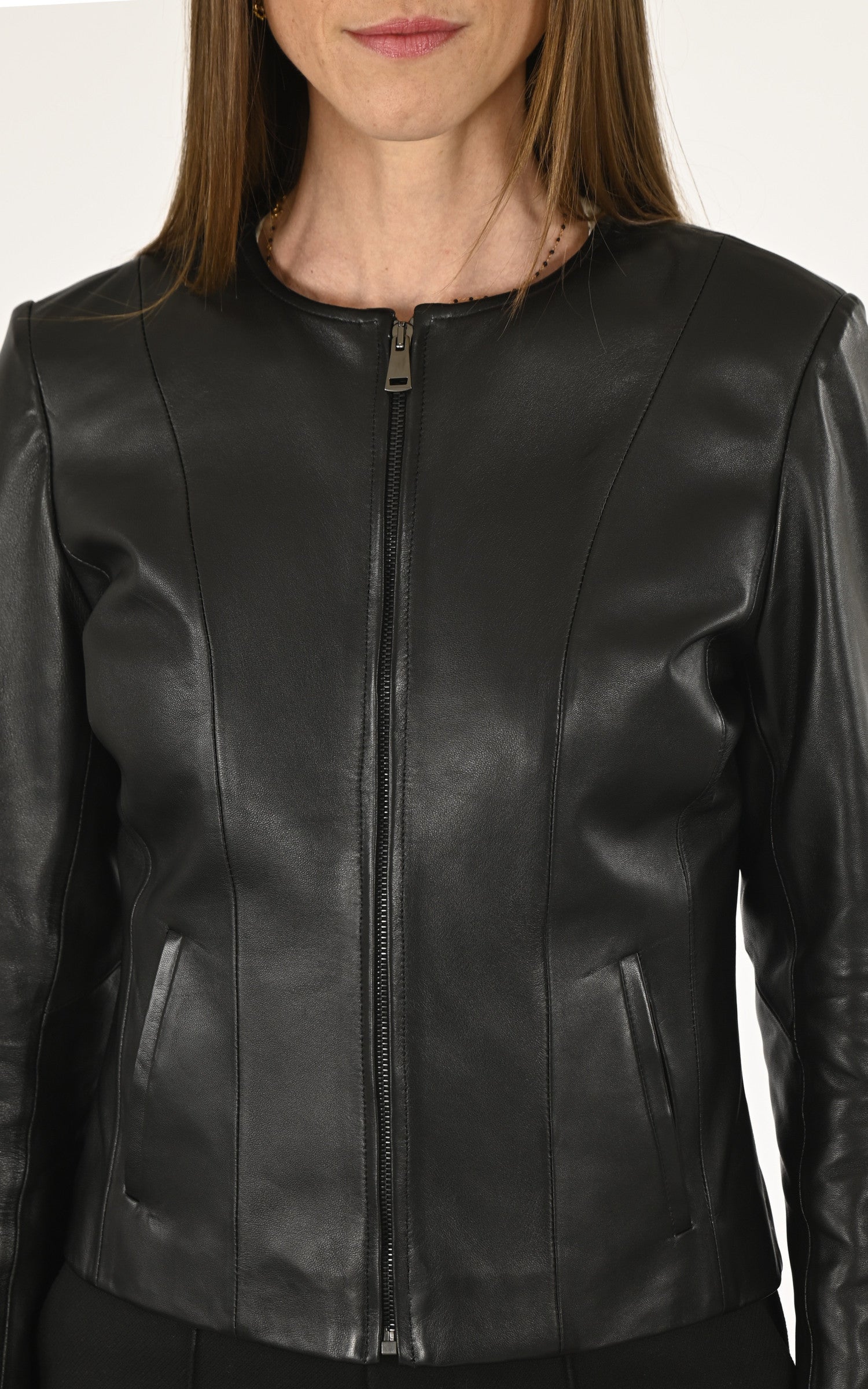 A "SEPHORA FF" Noir La Canadienne Blouson Femme details photo
