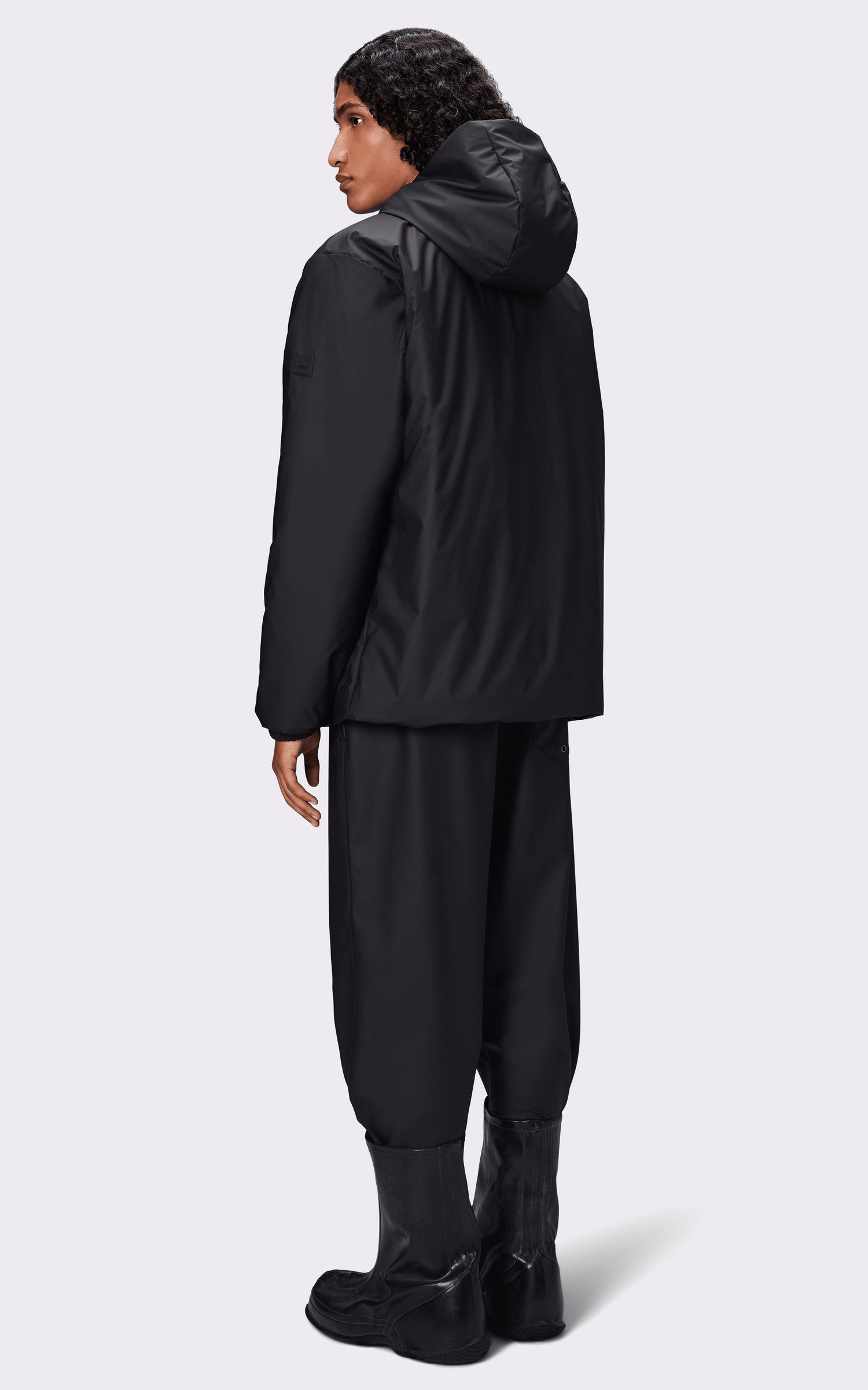 A "15770 LOHJA" Noir Rains Veste Mixte interior photo