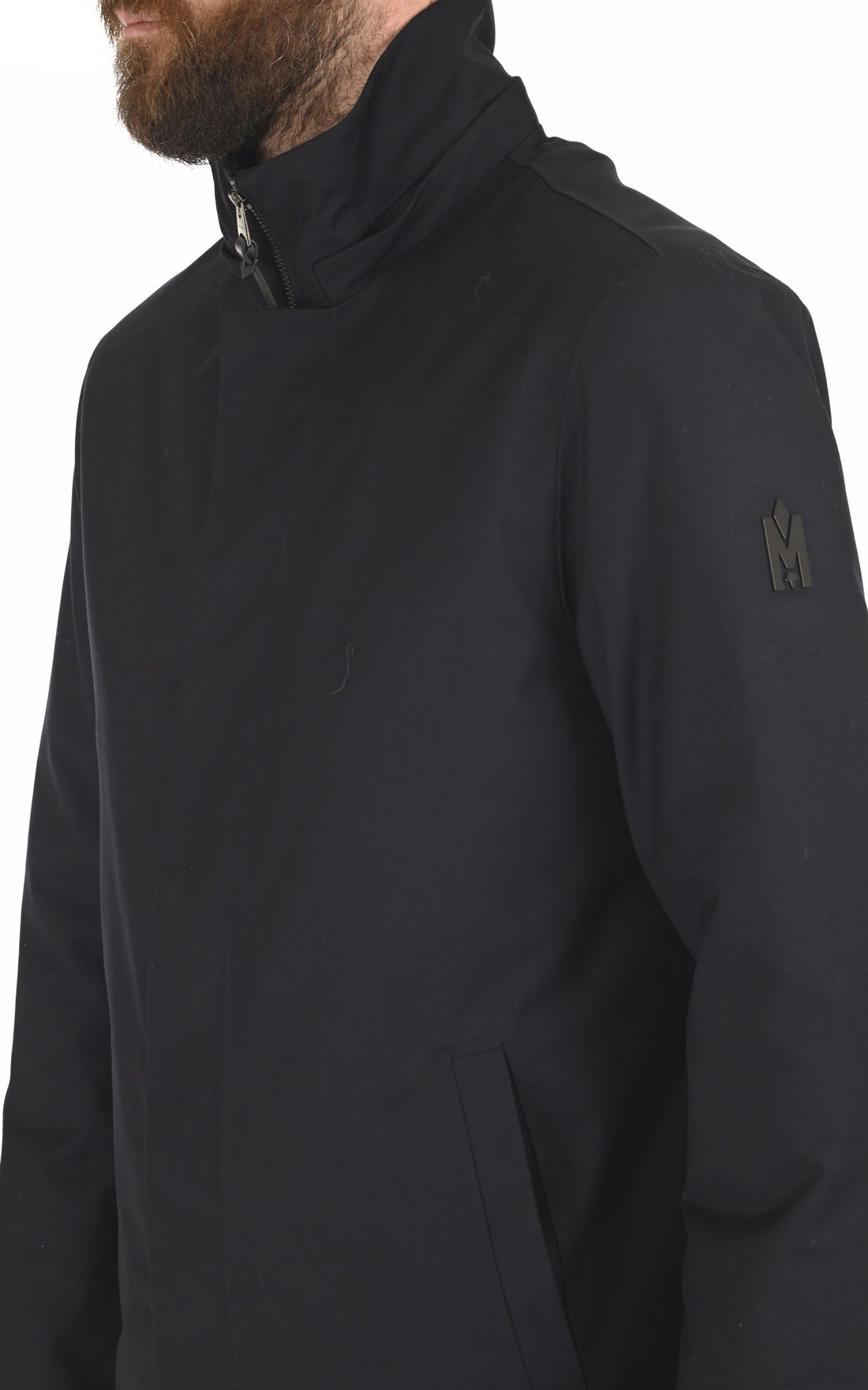 A "ROLAND-R" Navy Mackage 3/4 Homme opened photo