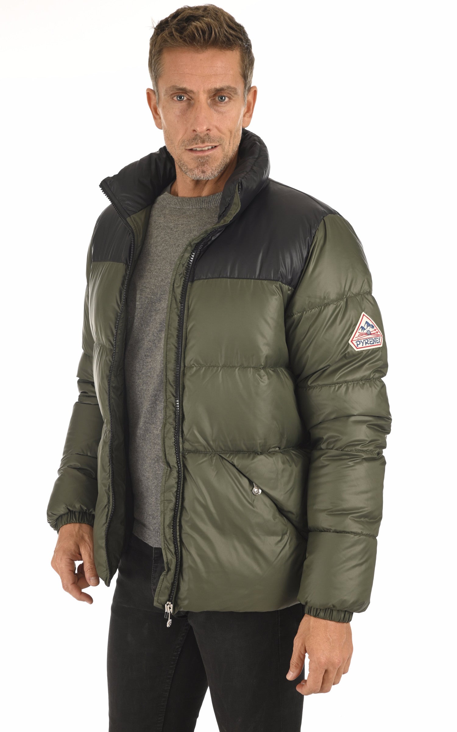 A "RADIANT" Kaki Pyrenex Bl Doudoune Homme opened photo 1