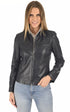 A "ANY FF" Marine La Canadienne Blouson Femme opened photo