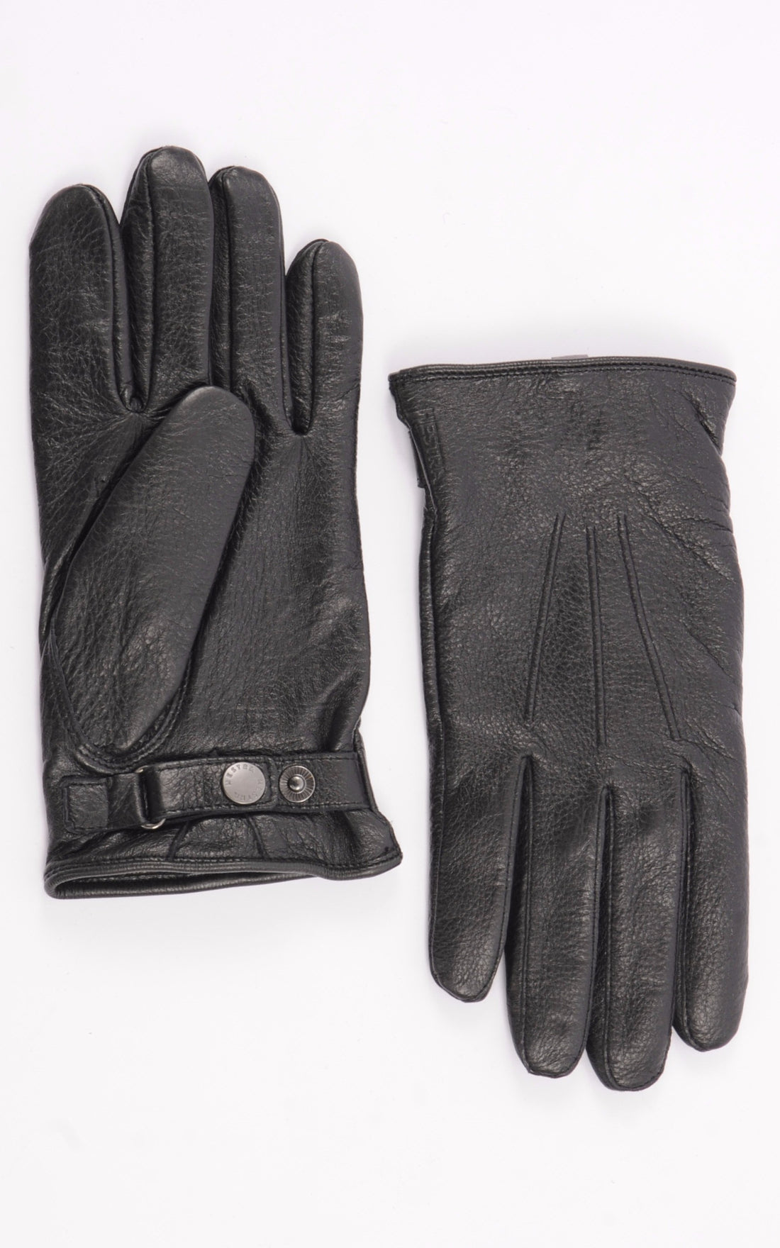 A "20740" Noir Hestra Gants Homme closed photo