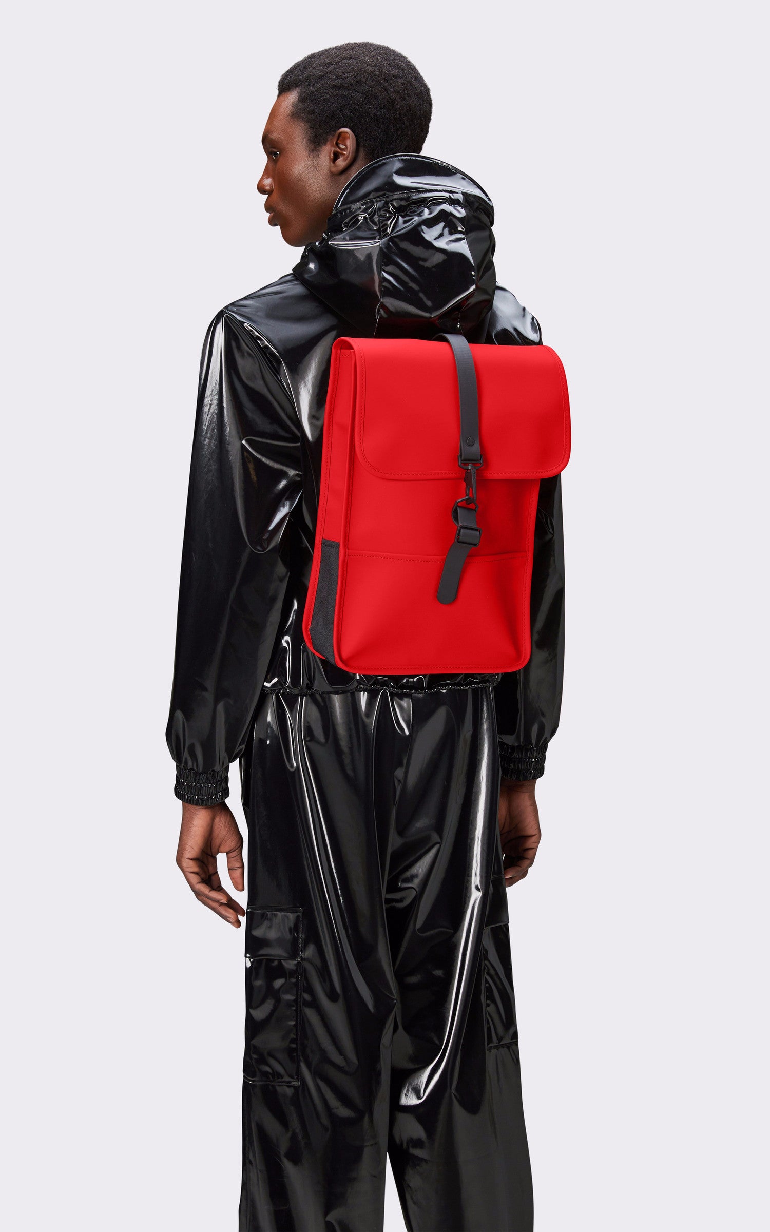 A "13020 BACK PACK MINI" Rouge Rains Sac A Dos Mixte opened photo