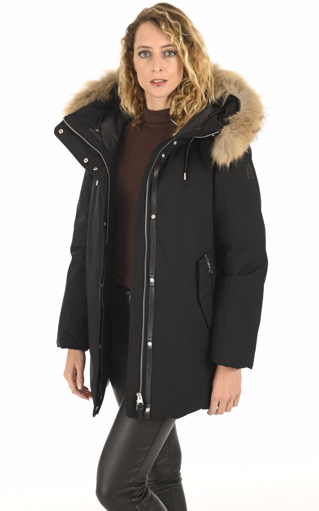A "KINSLEE-F" Noir Mackage Ves Doudoune Femme opened photo