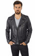 A "SCARO FF" Bleu Marine La Canadienne Perfecto Homme opened photo
